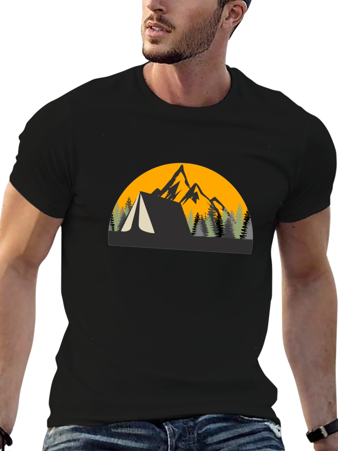 Camping Adventure Graphic Tee