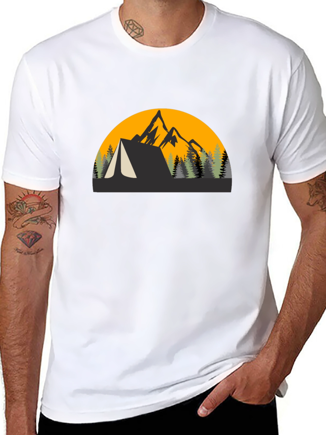 Camping Adventure Graphic Tee