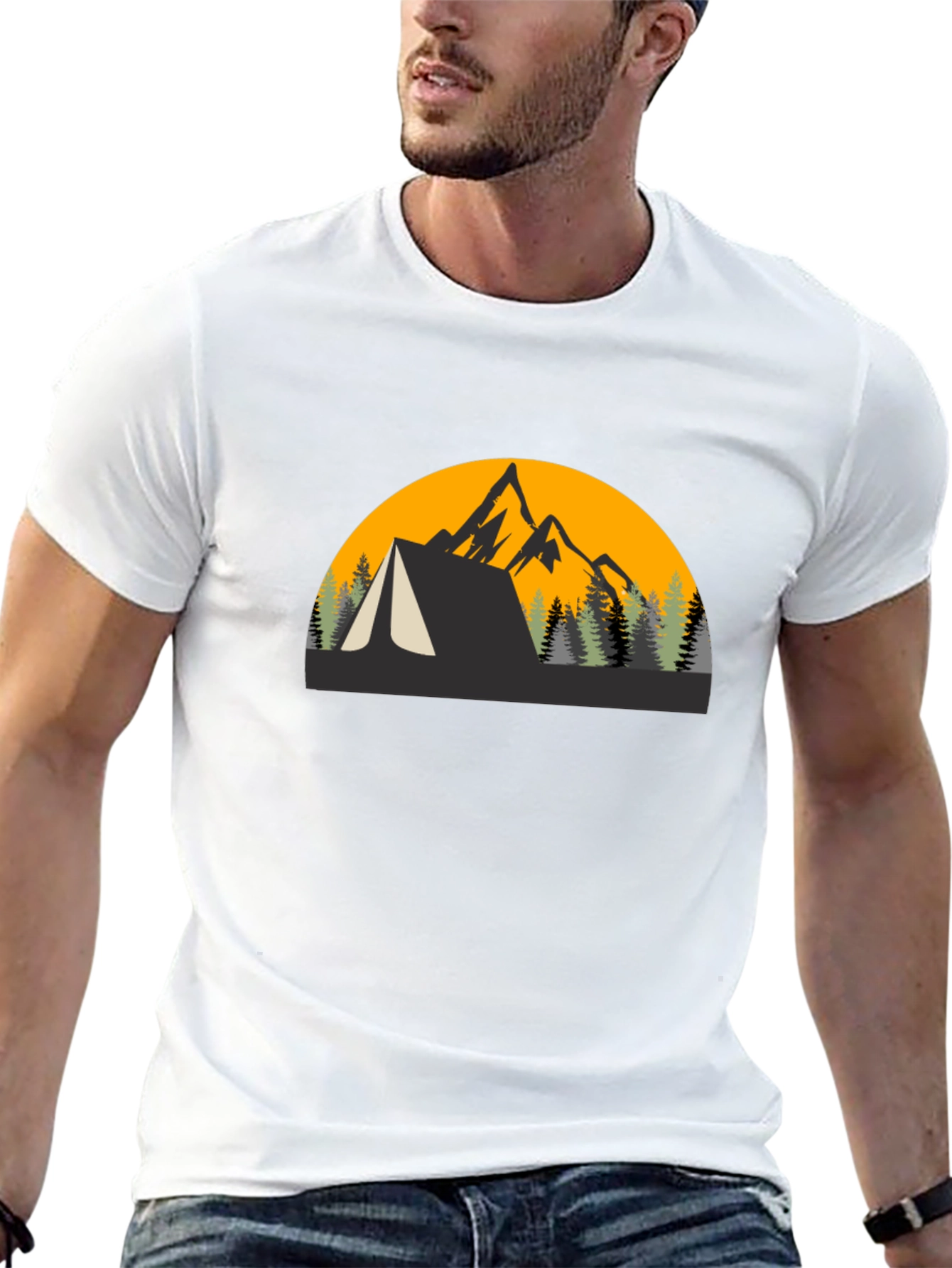 Camping Adventure Graphic Tee
