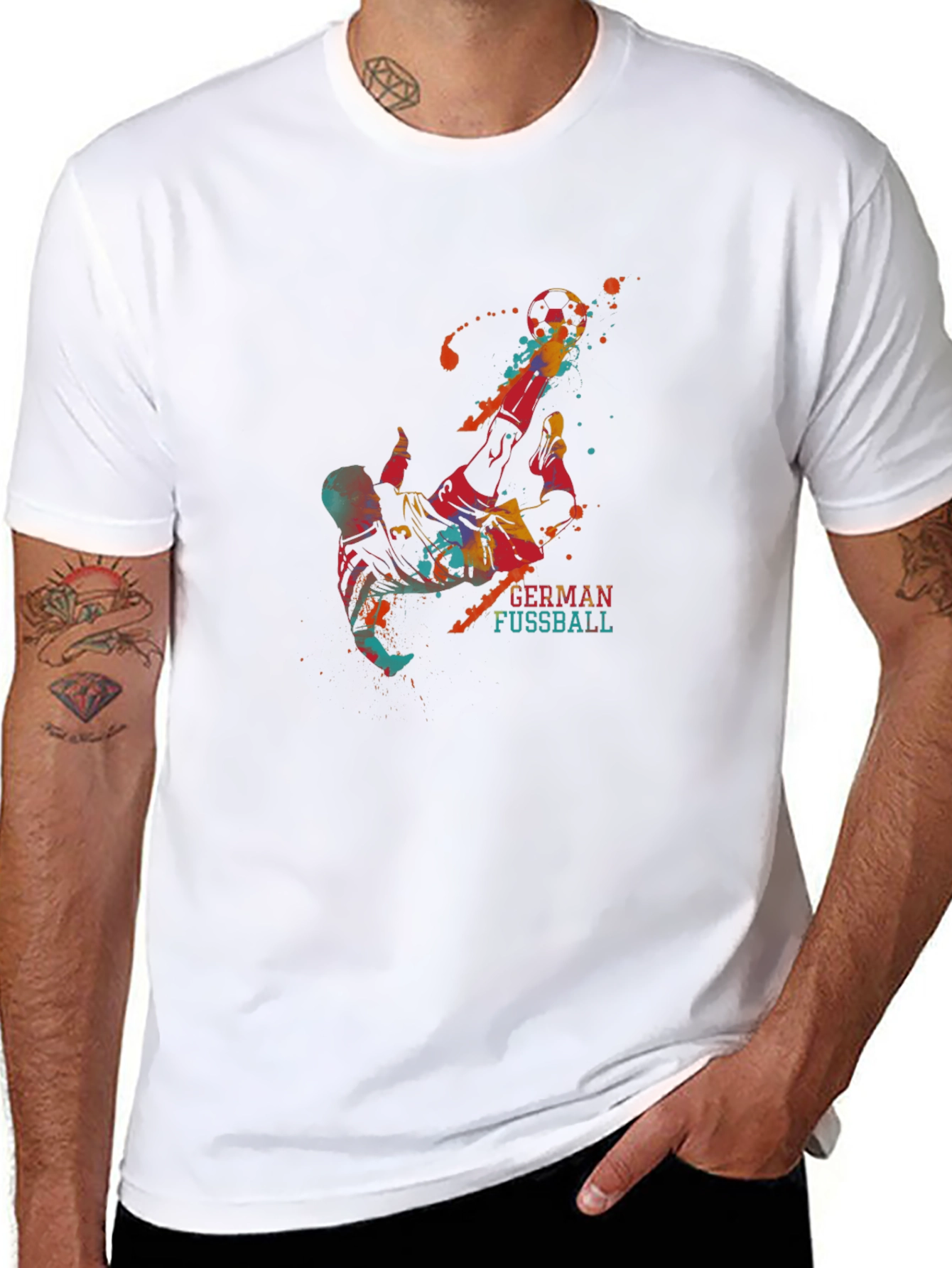 German Fussball Graphic T-Shirt