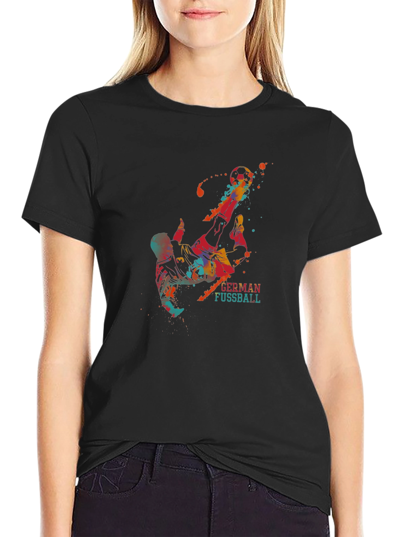 German Fussball Graphic T-Shirt