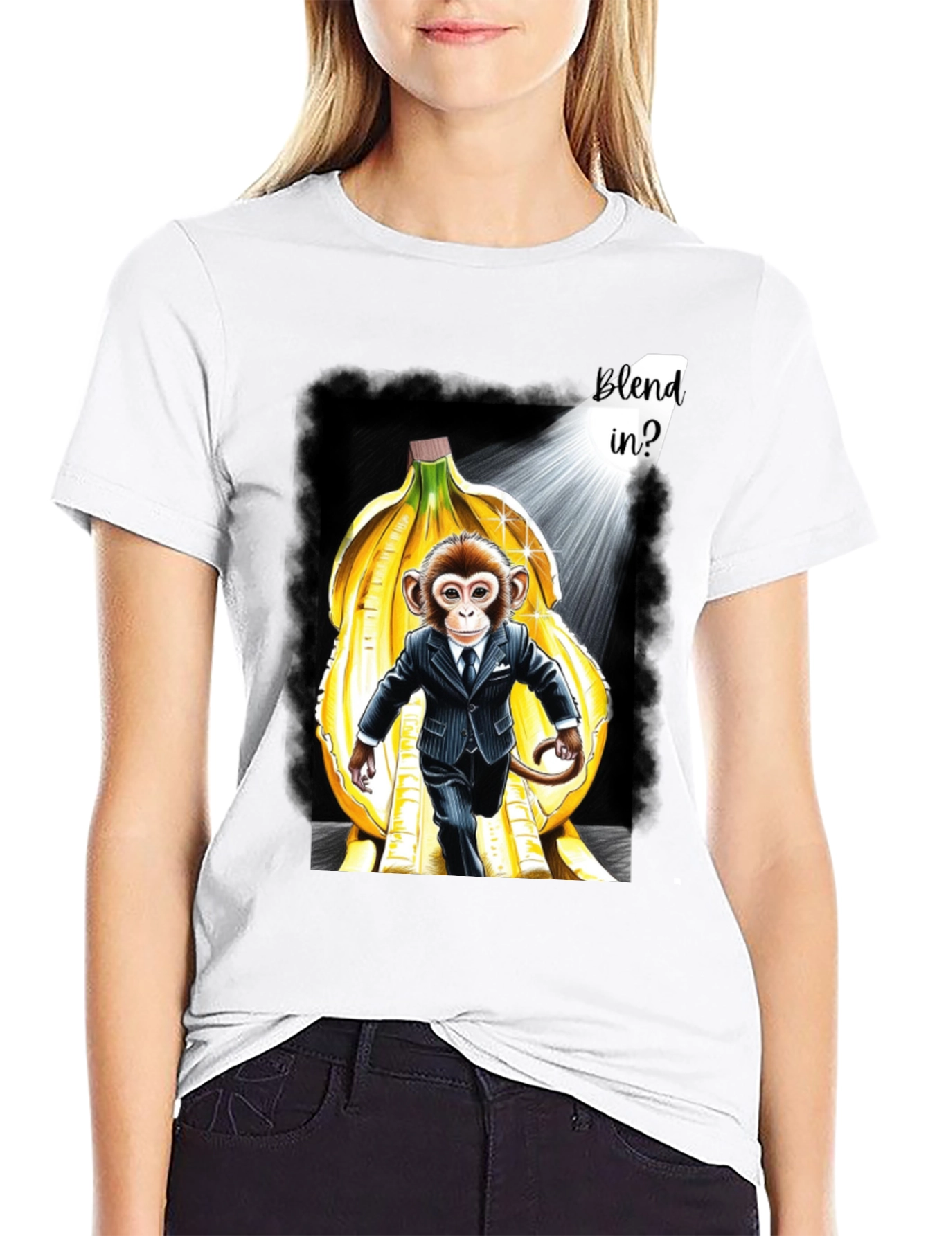 Monkey Business T-Shirt: Blend In?