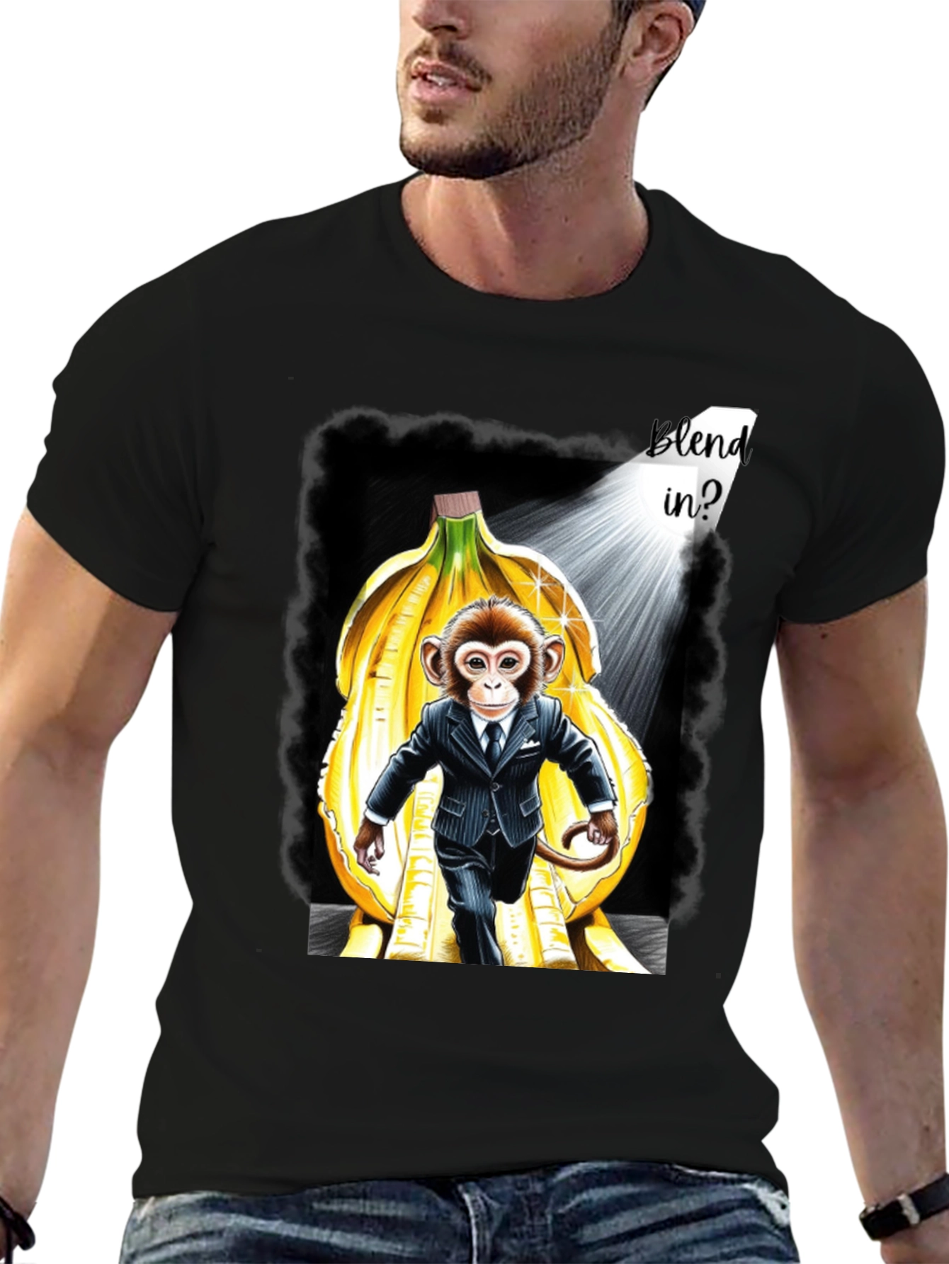 Monkey Business T-Shirt: Blend In?