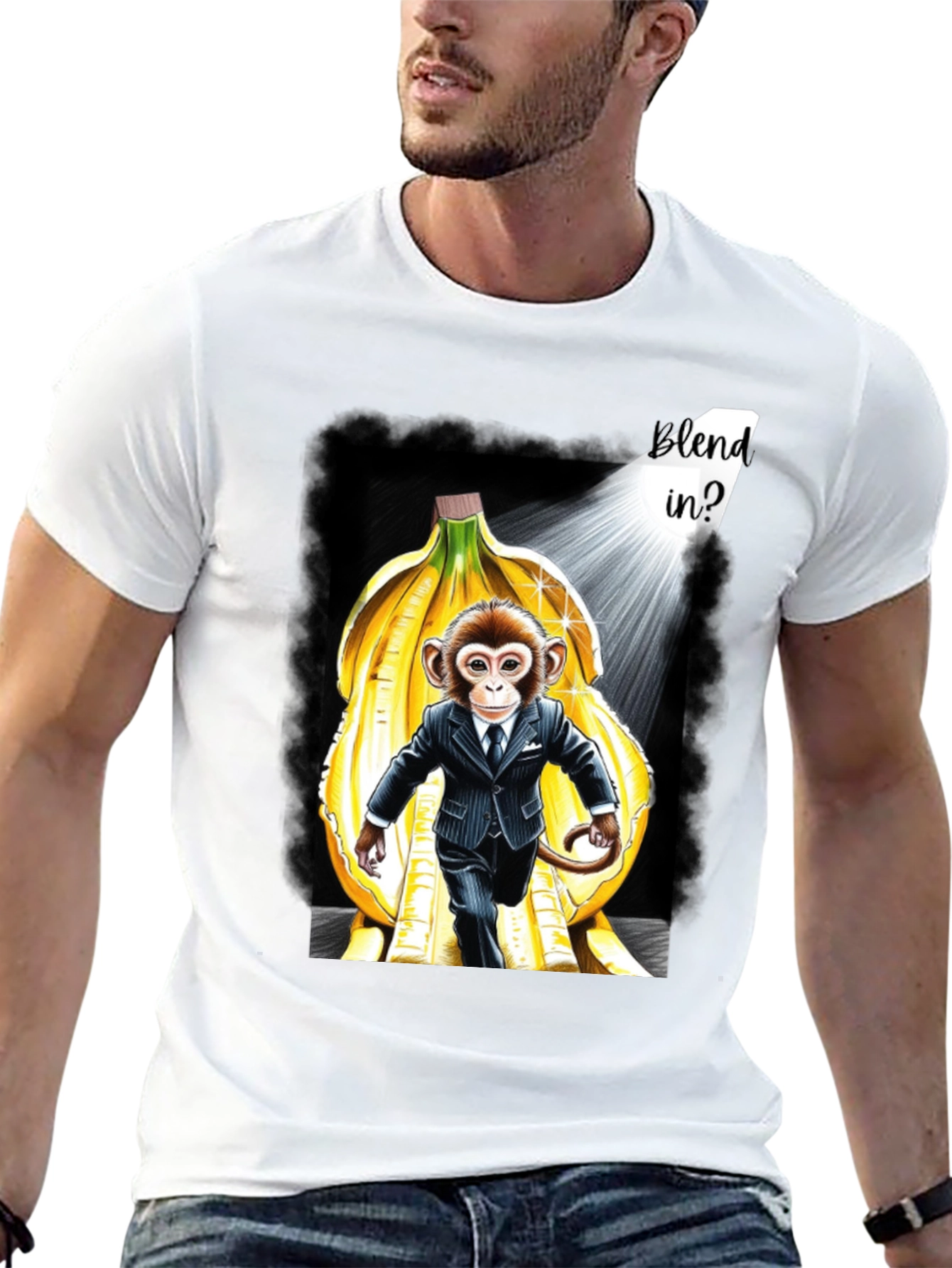 Monkey Business T-Shirt: Blend In?