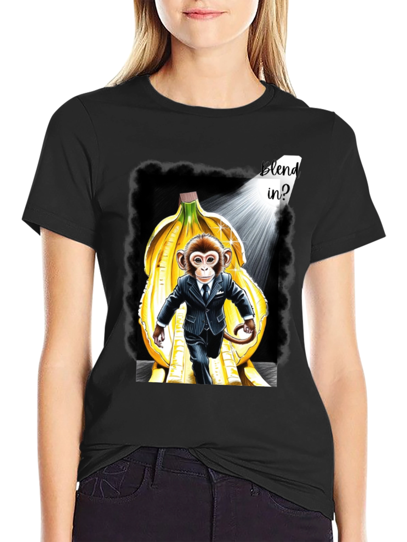 Monkey Business T-Shirt: Blend In?