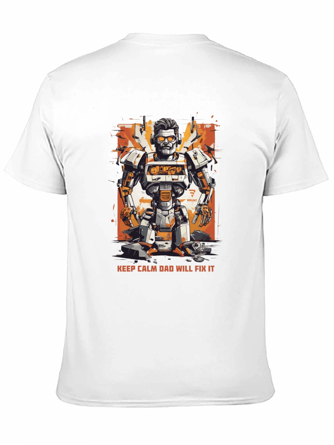 Dad Will Fix It Robot T-Shirt