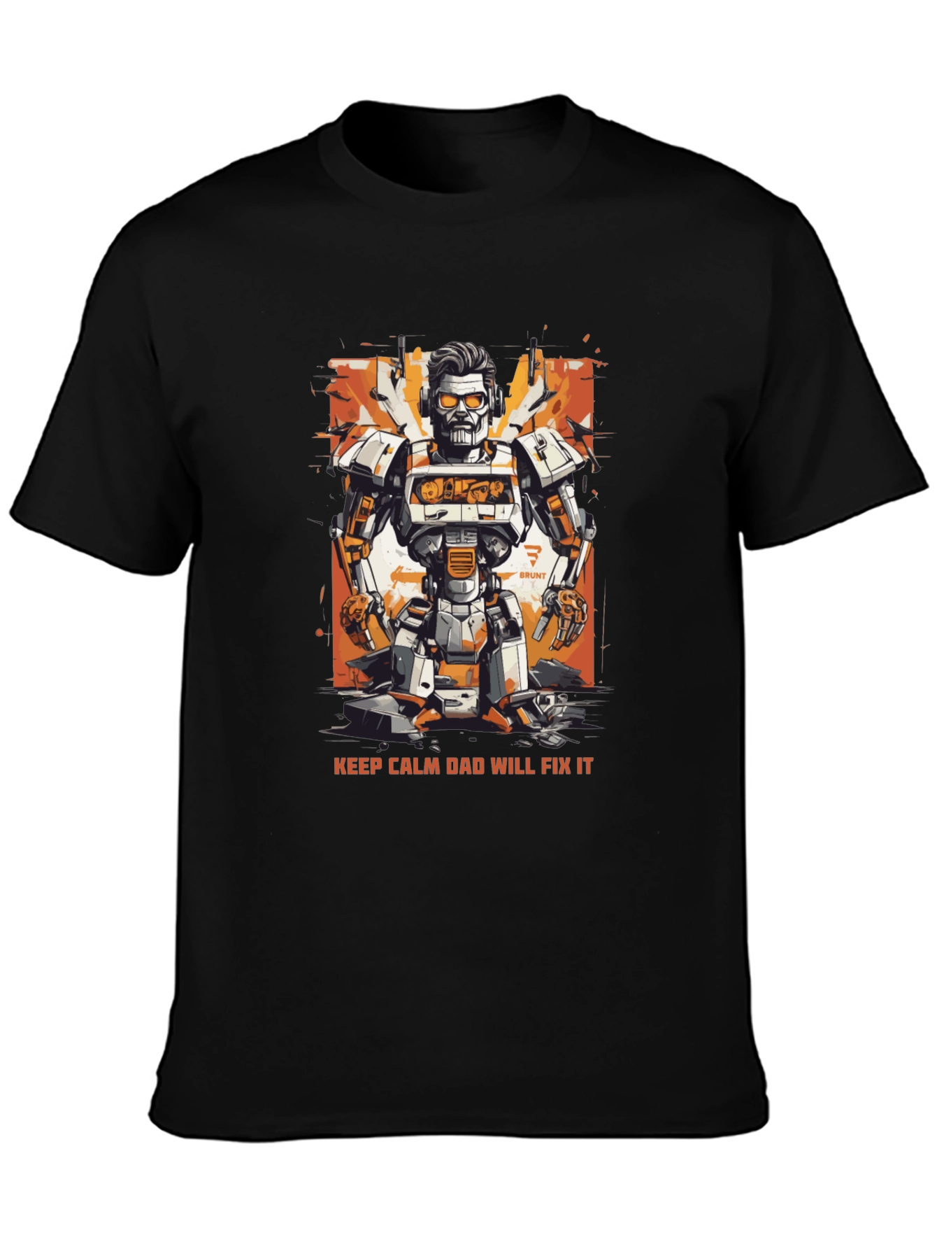 Dad Will Fix It Robot T-Shirt