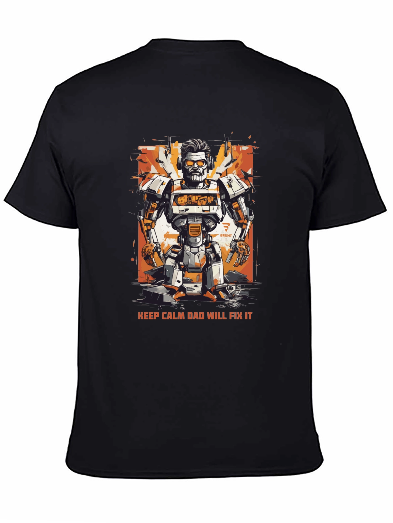 Dad Will Fix It Robot T-Shirt