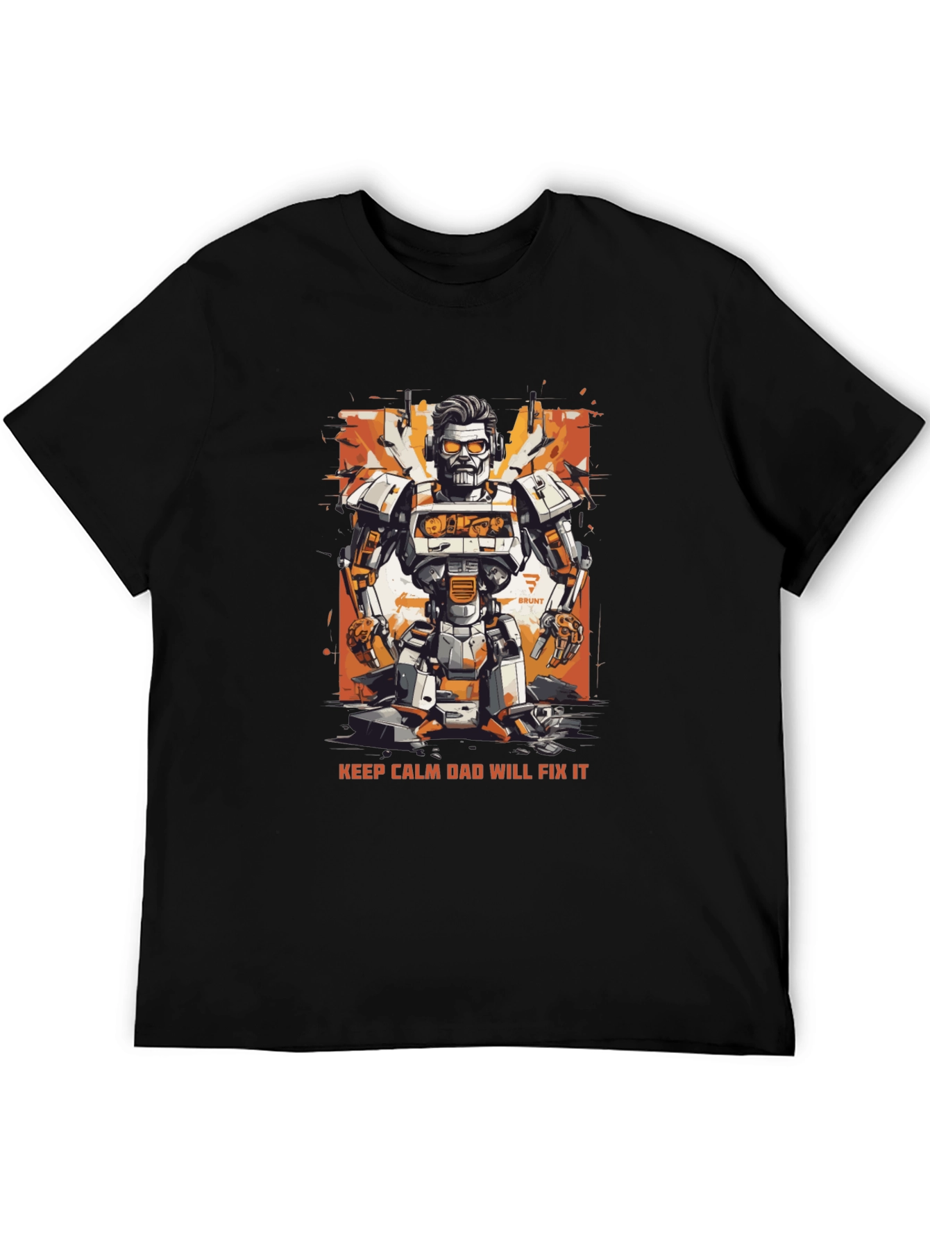Dad Will Fix It Robot T-Shirt