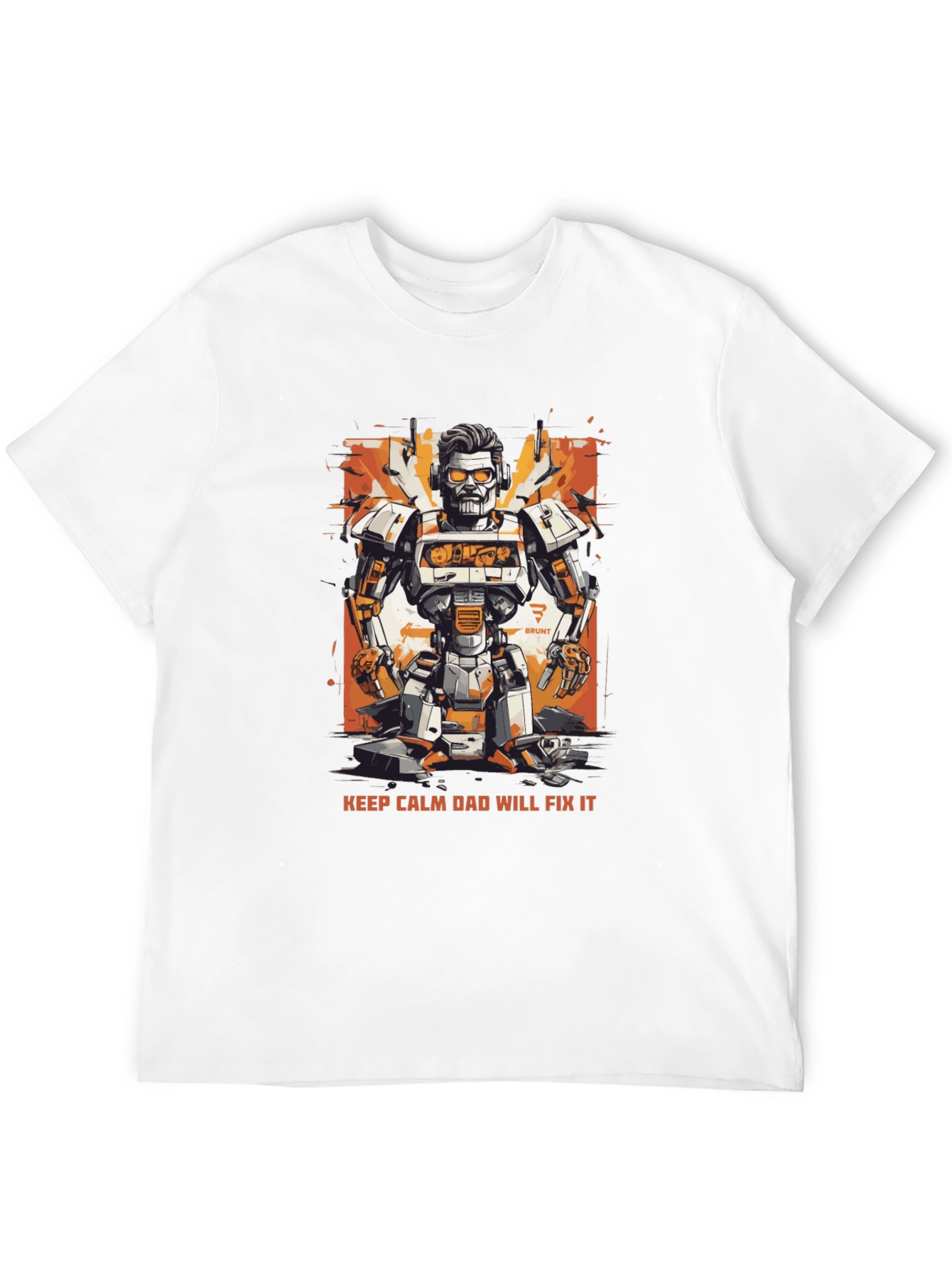 Dad Will Fix It Robot T-Shirt