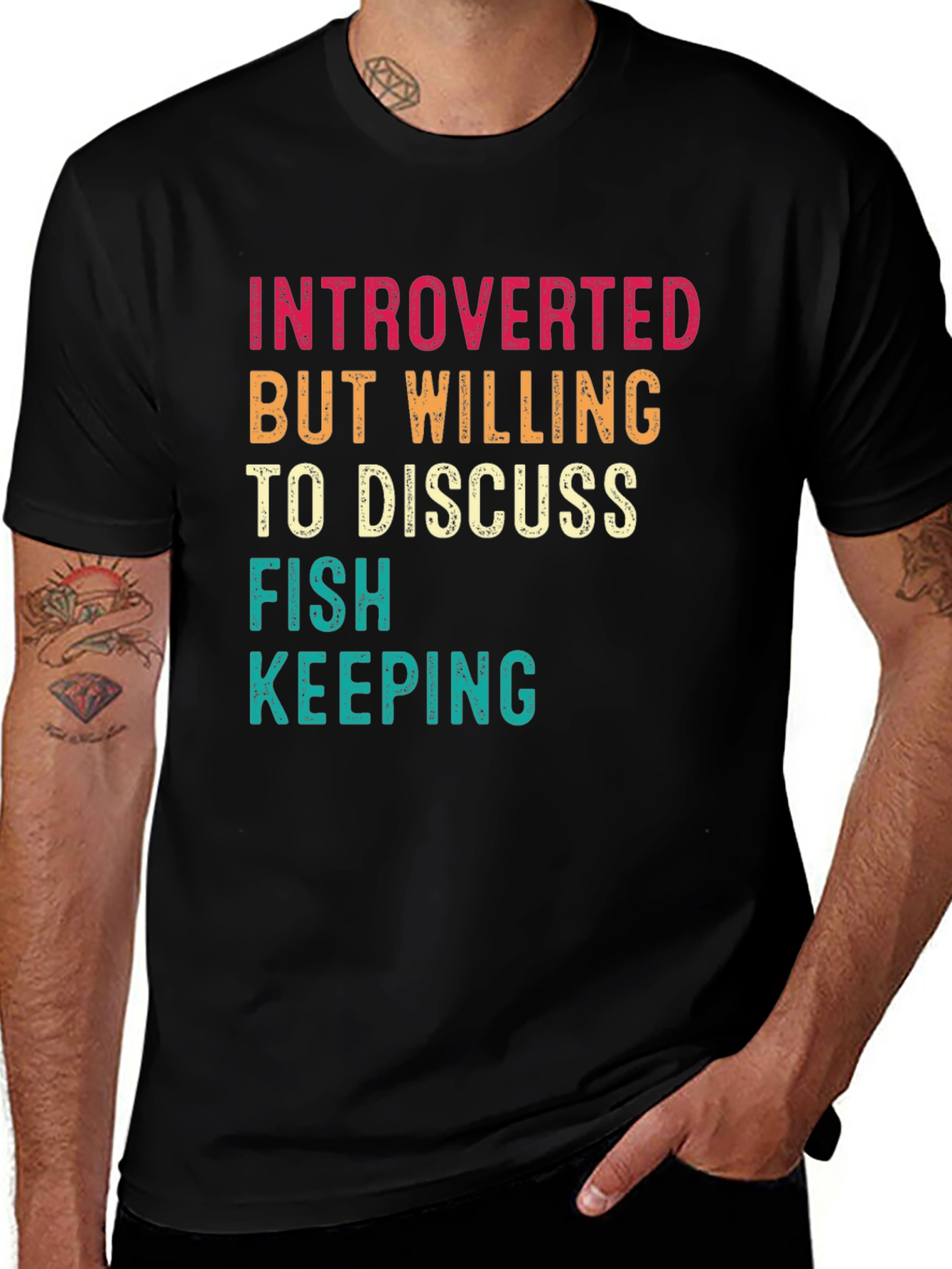 Introverted Fish Keeping T-Shirt