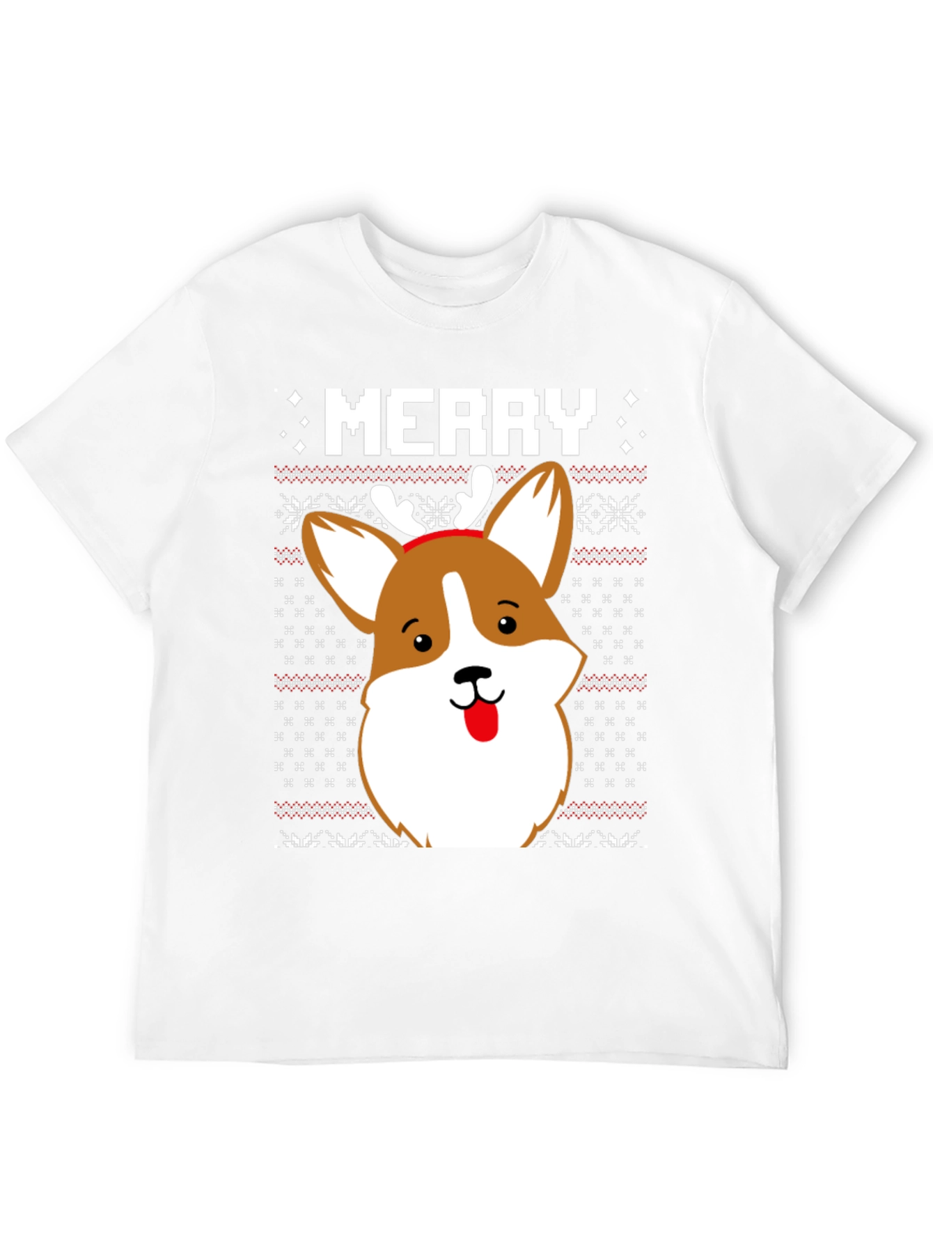 Merry Corgi Christmas T-Shirt