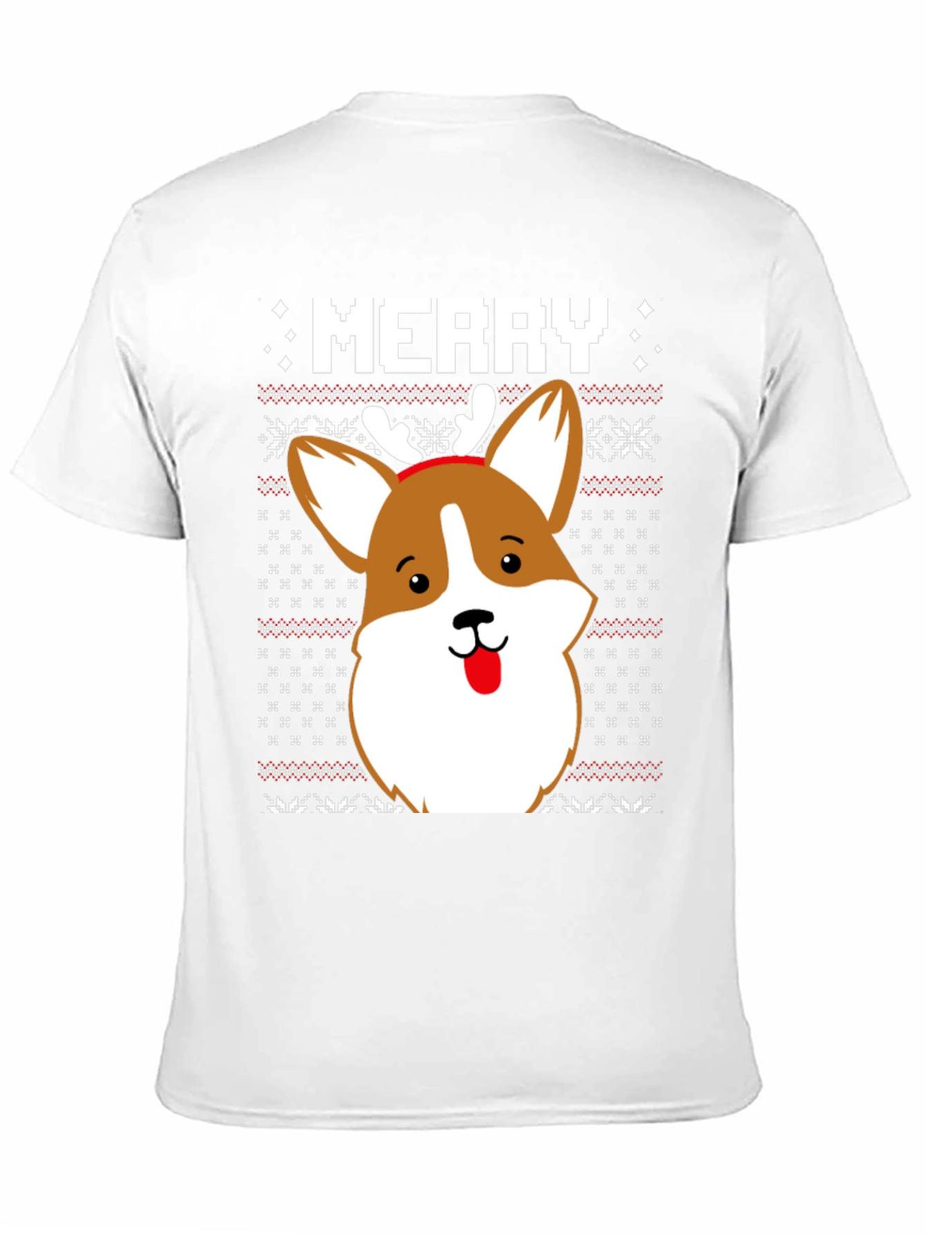 Merry Corgi Christmas T-Shirt