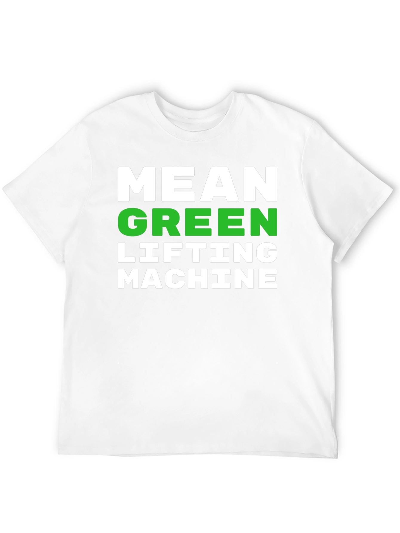 Mean Green Lifting Machine Black T-Shirt
