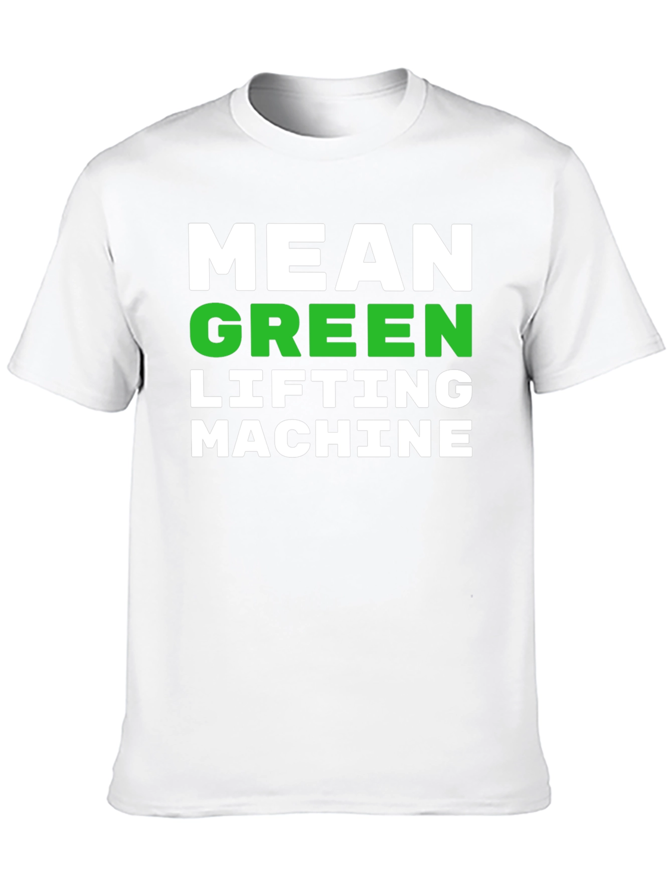 Mean Green Lifting Machine Black T-Shirt