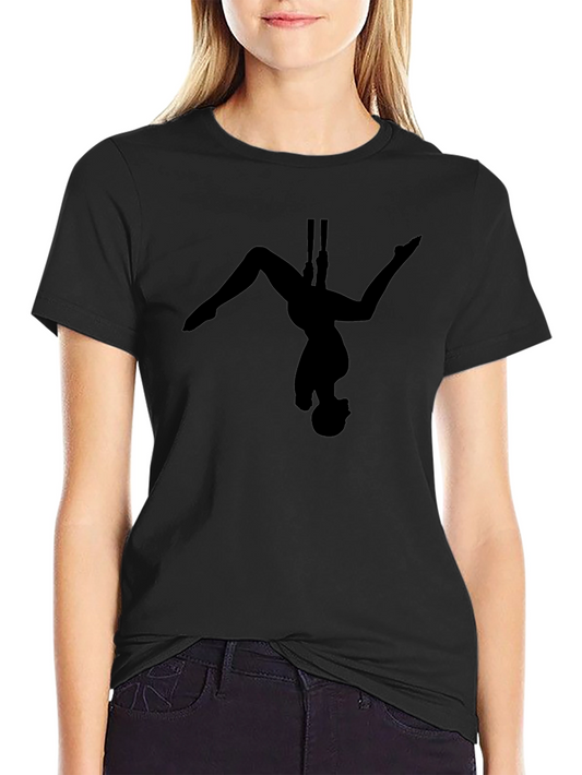 Aerialist Silhouette Black T-Shirt