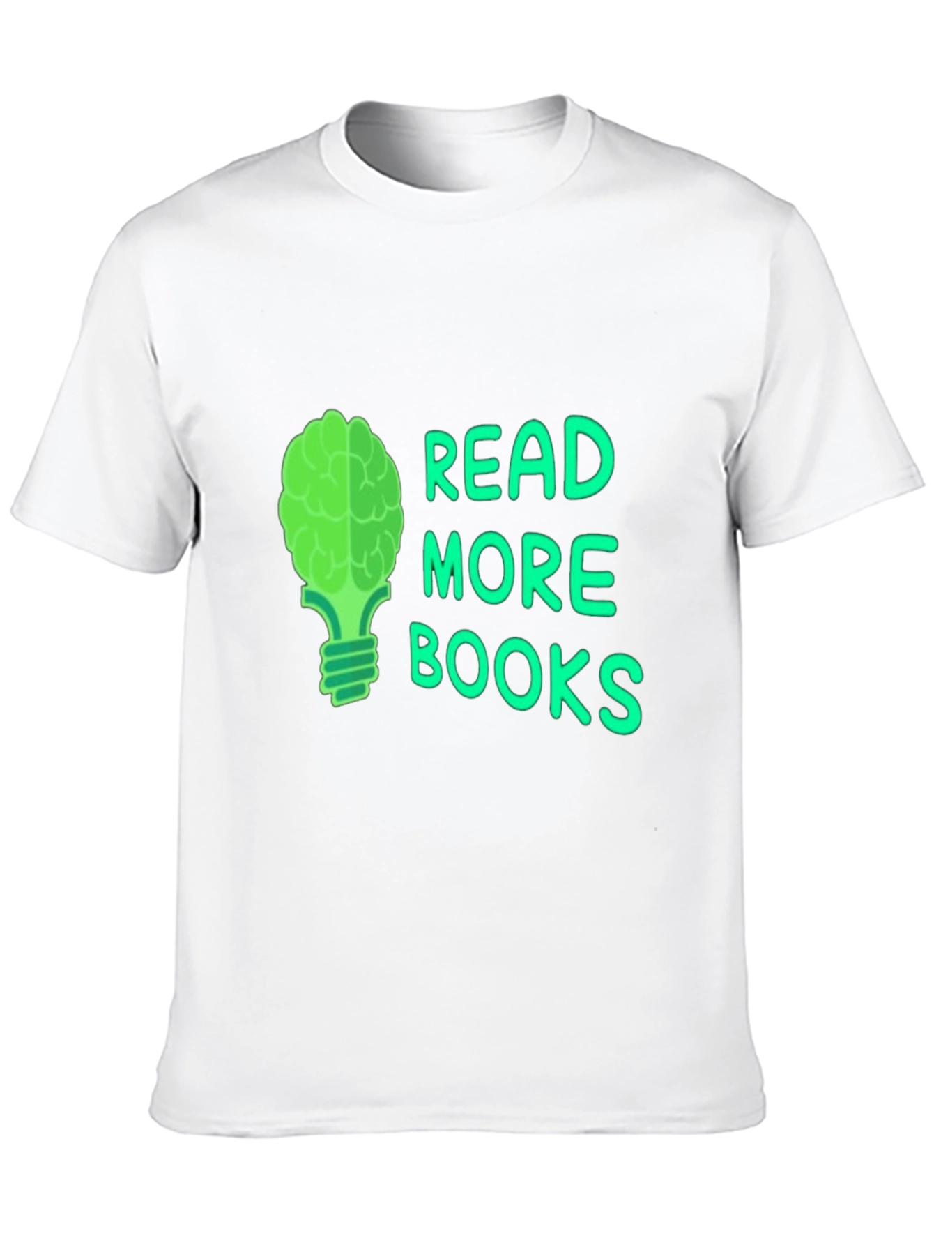 Read More Books Brain Tee