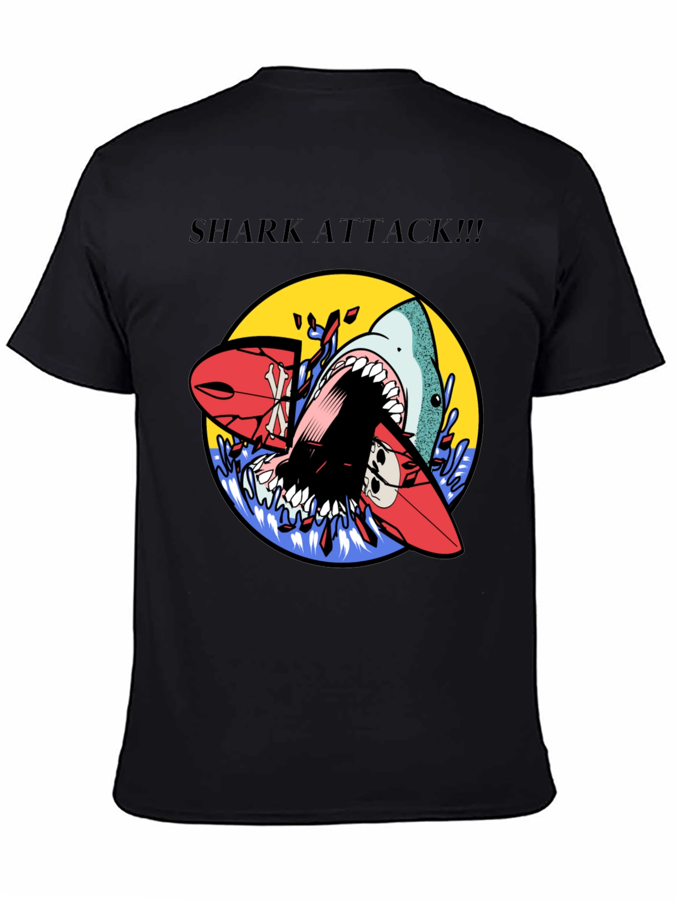 Shark Attack Graphic Tee