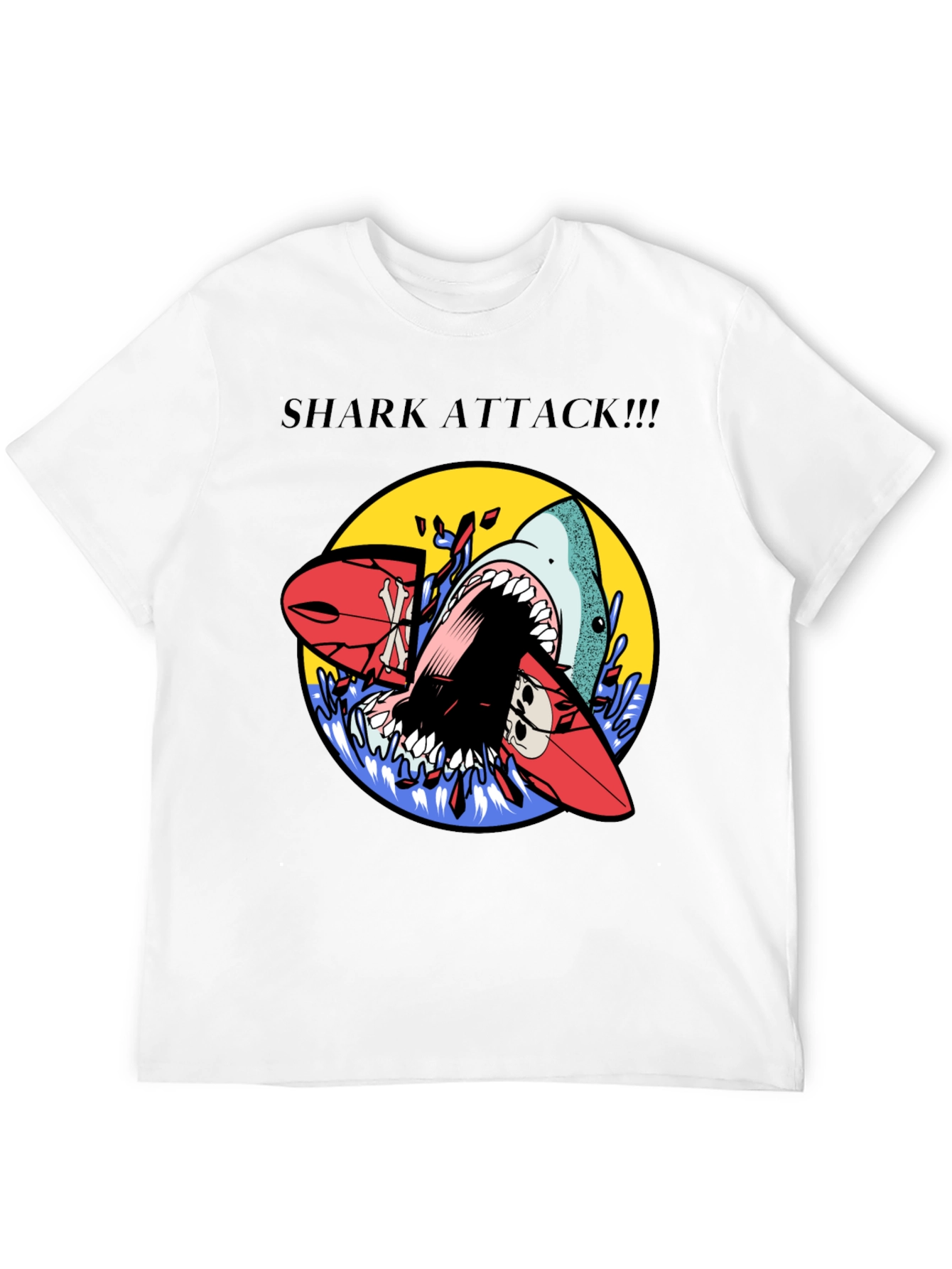 Shark Attack Graphic Tee