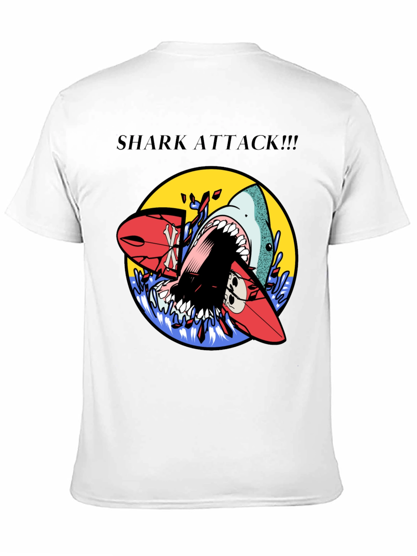Shark Attack Graphic Tee