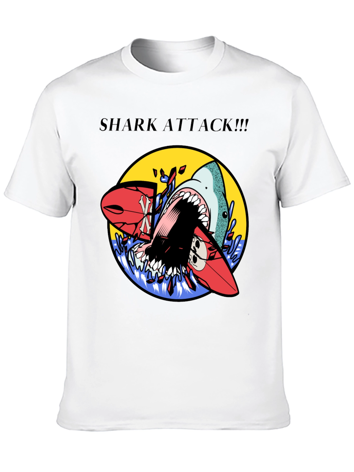 Shark Attack Graphic Tee