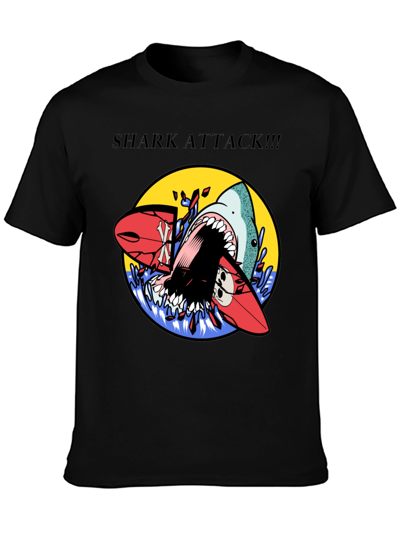 Shark Attack Graphic Tee