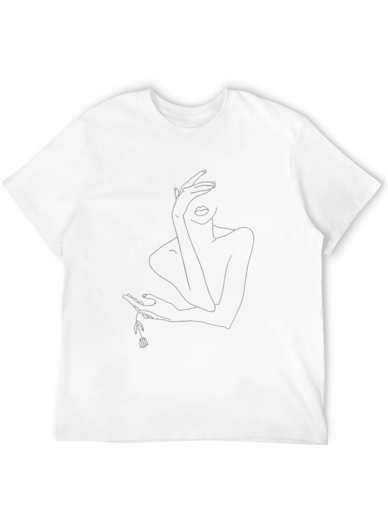 Line Art Womans Graphic Tee