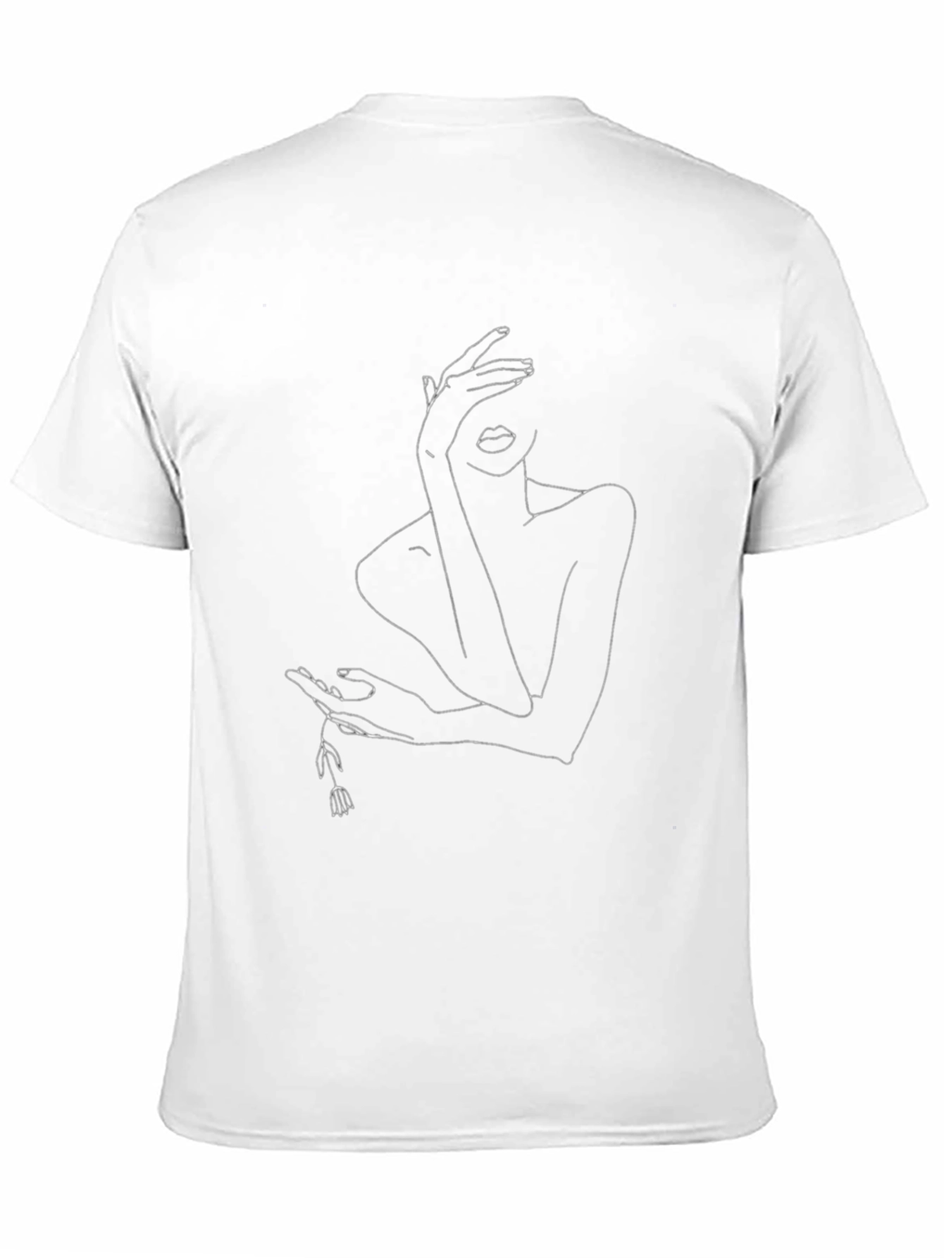 Line Art Womans Graphic Tee