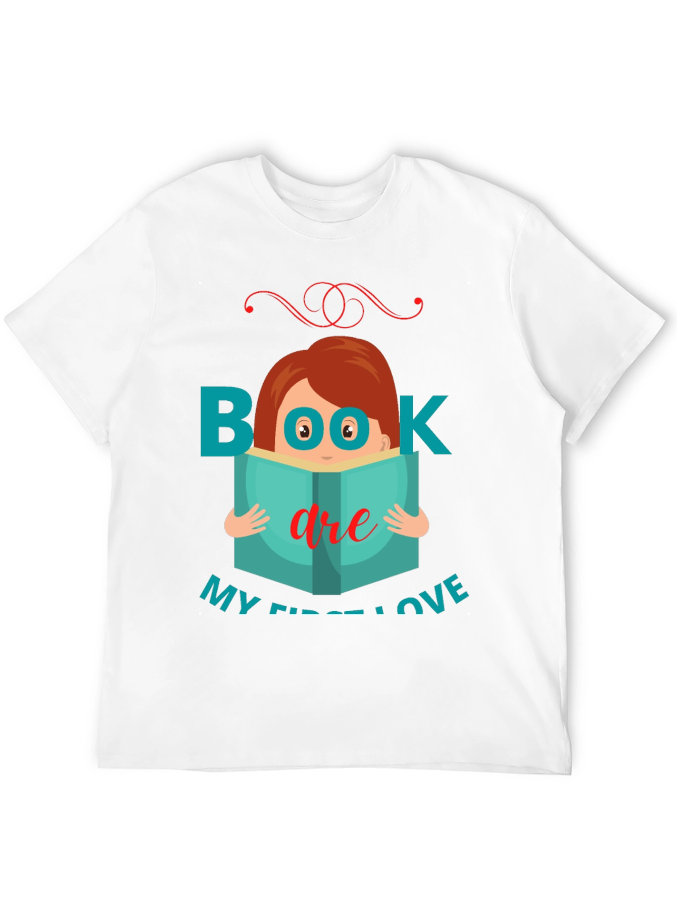 Book Are My First Love T-Shirt