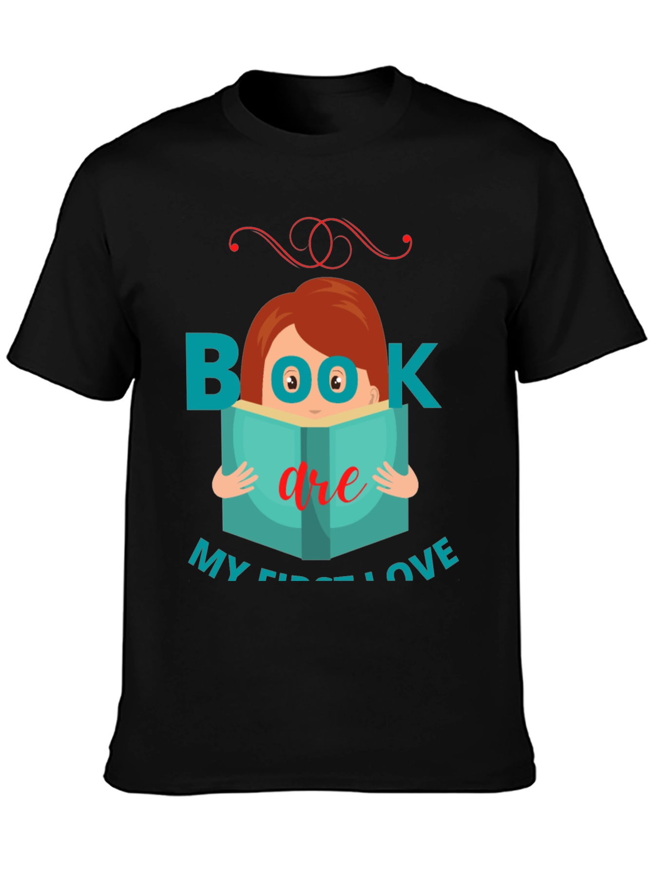 Book Are My First Love T-Shirt