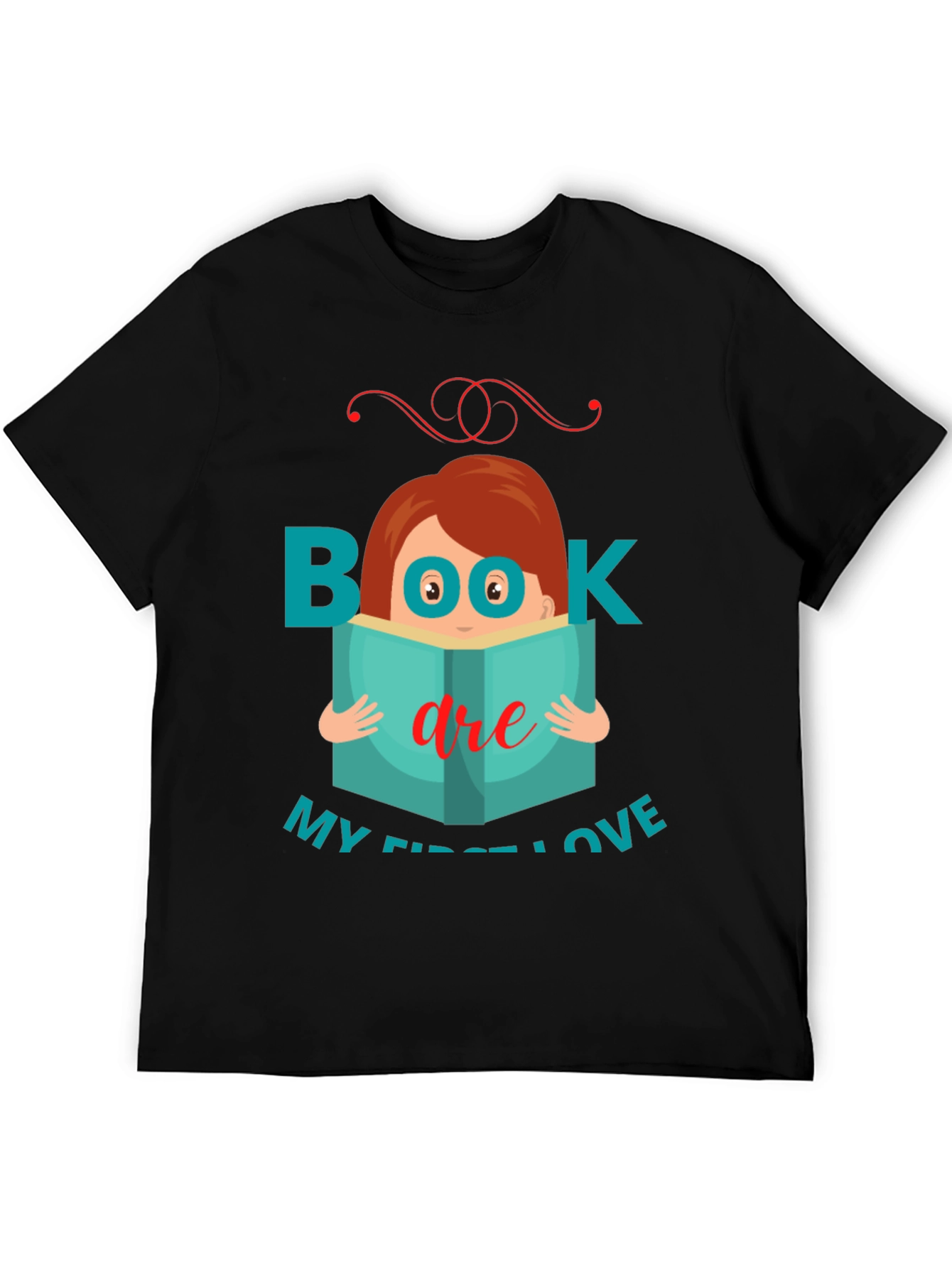 Book Are My First Love T-Shirt