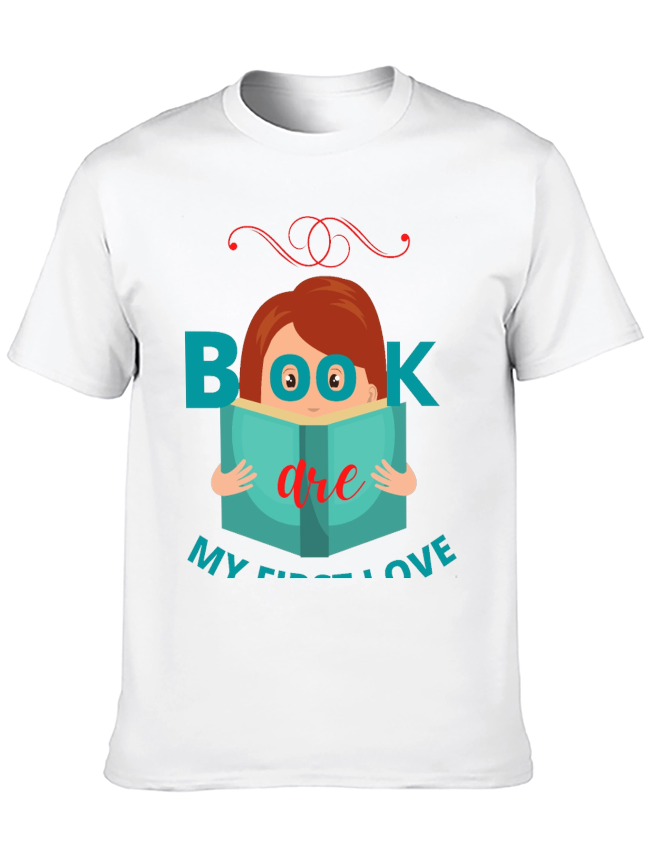Book Are My First Love T-Shirt