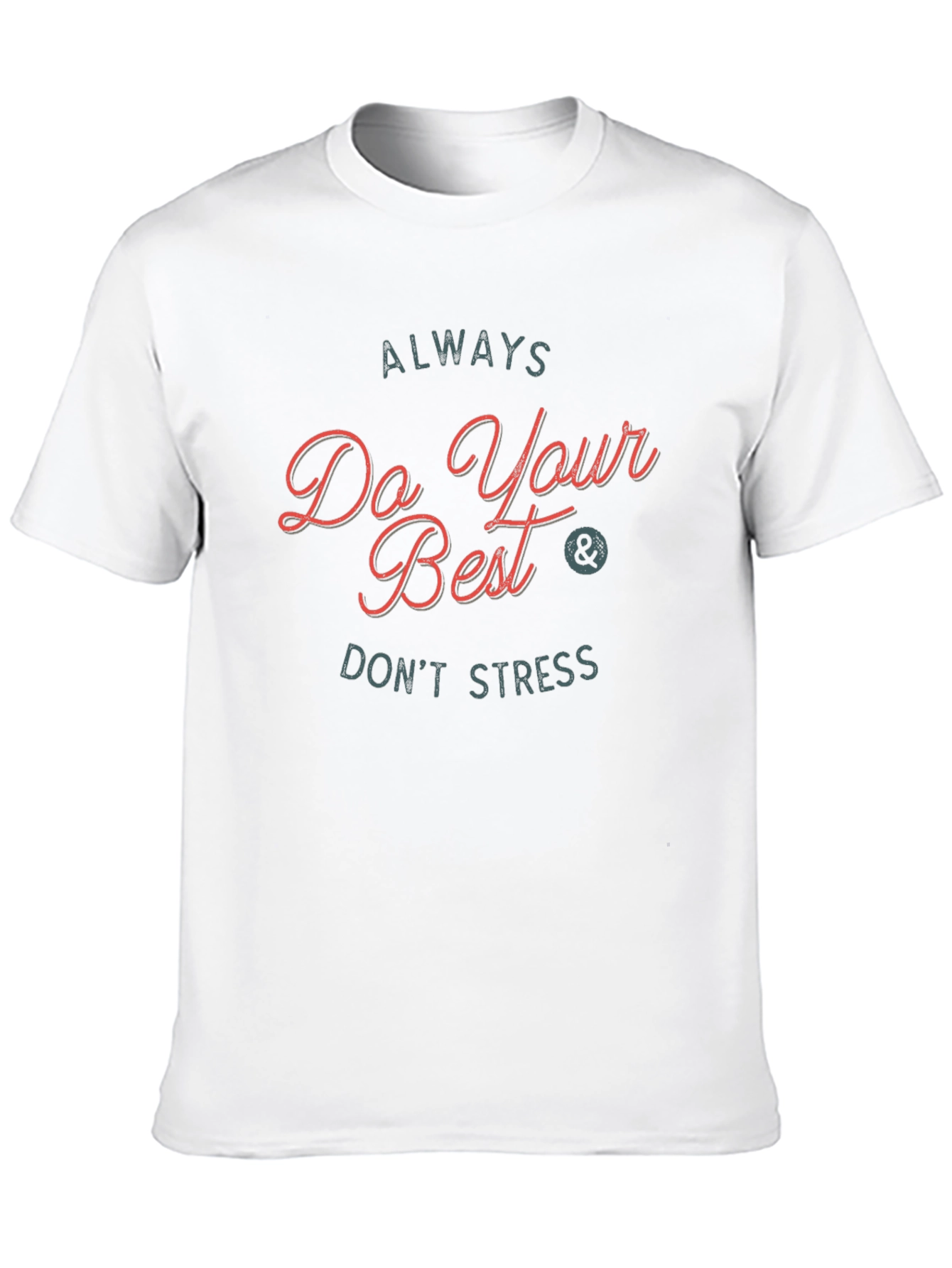 Always Do Your Best Graphic Tee - Black