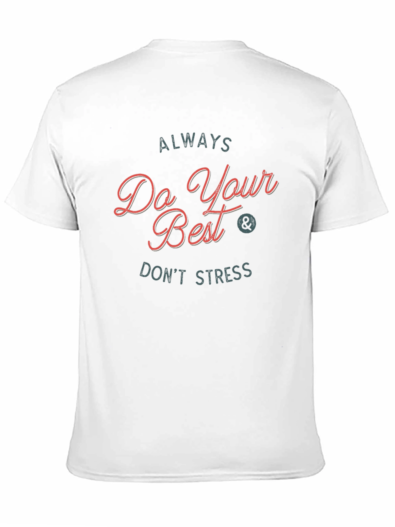 Always Do Your Best Graphic Tee - Black