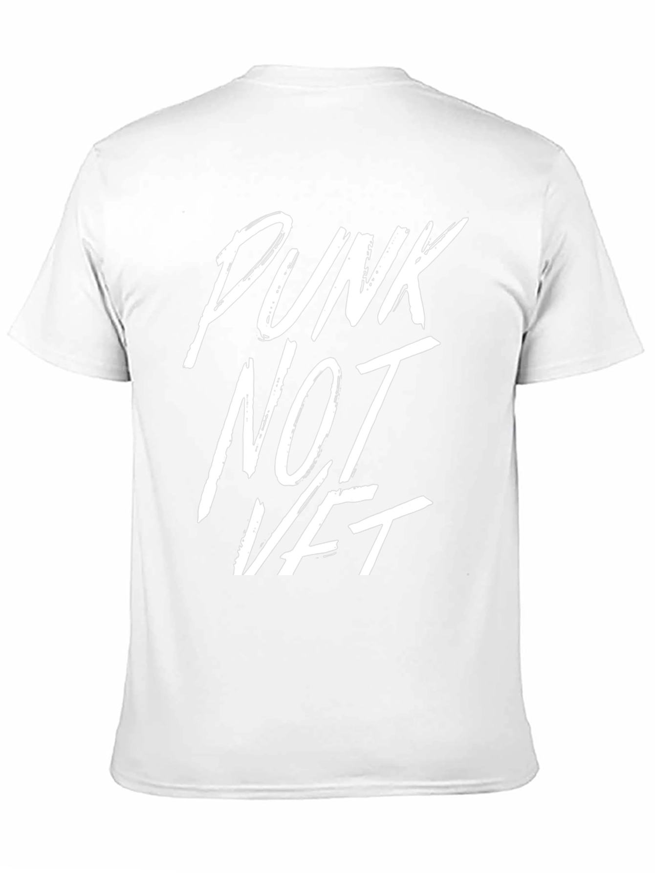 Punk Not NFT Black Graphic T-Shirt