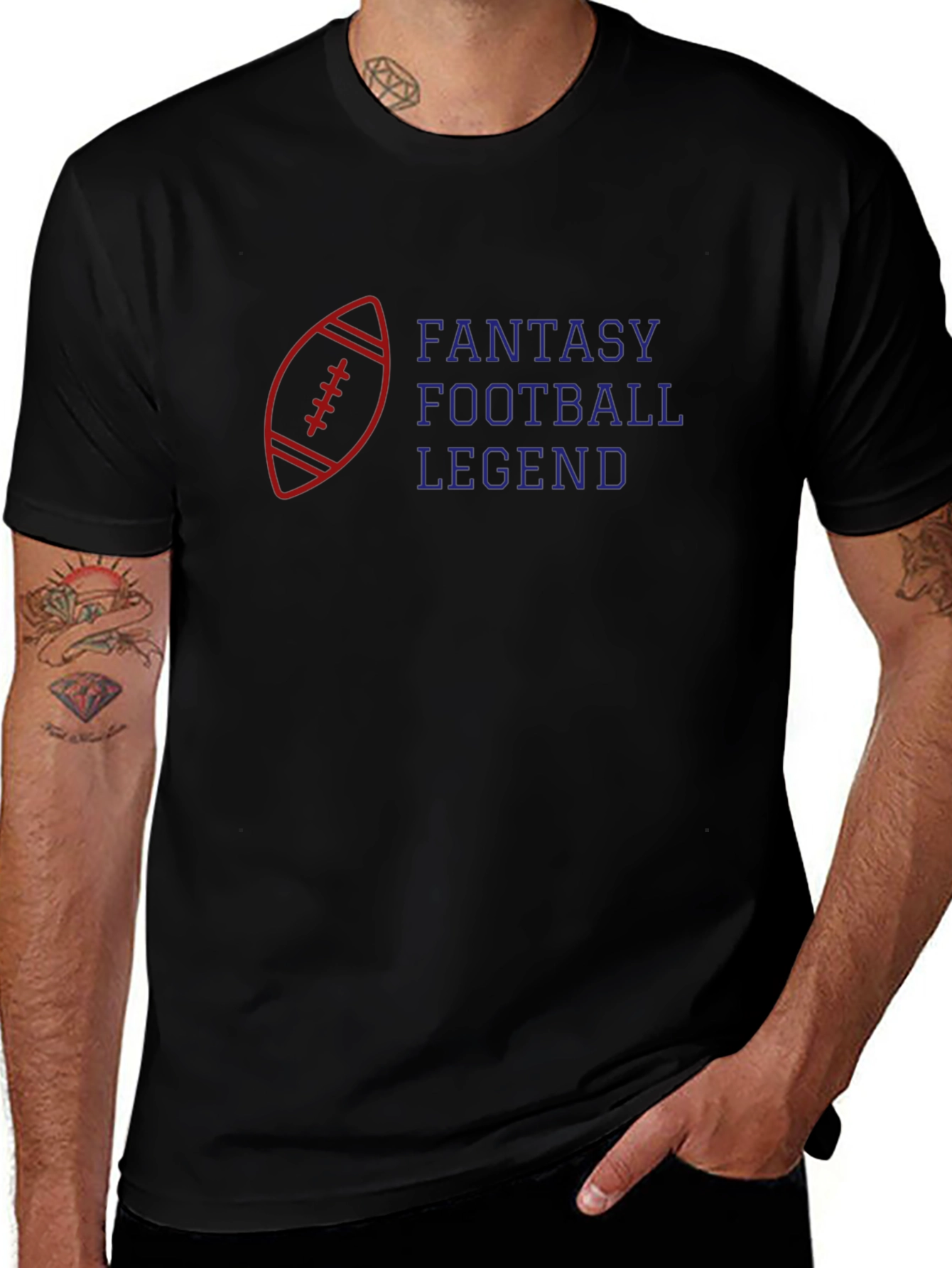 Fantasy Football Legend Graphic T-Shirt