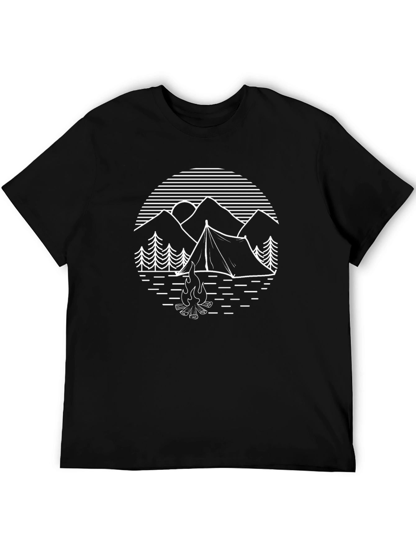 Camping Graphic Tee - Adventure Awaits!