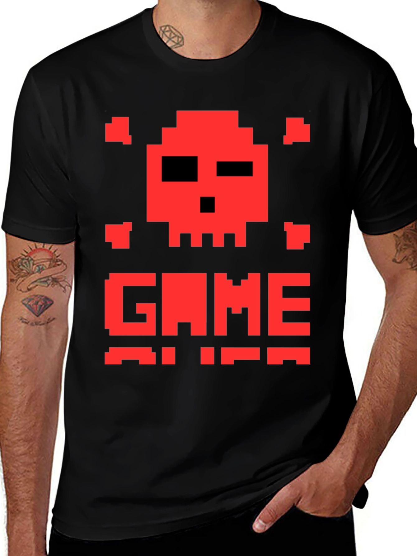 Pixelated Game Over T-Shirt