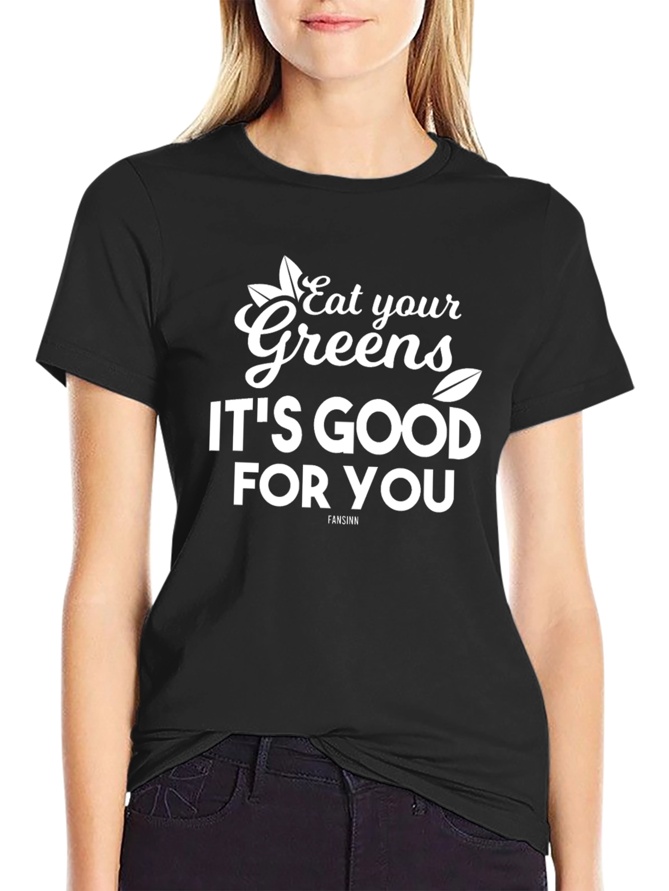 Eat Your Greens T-Shirt - Vegan Style