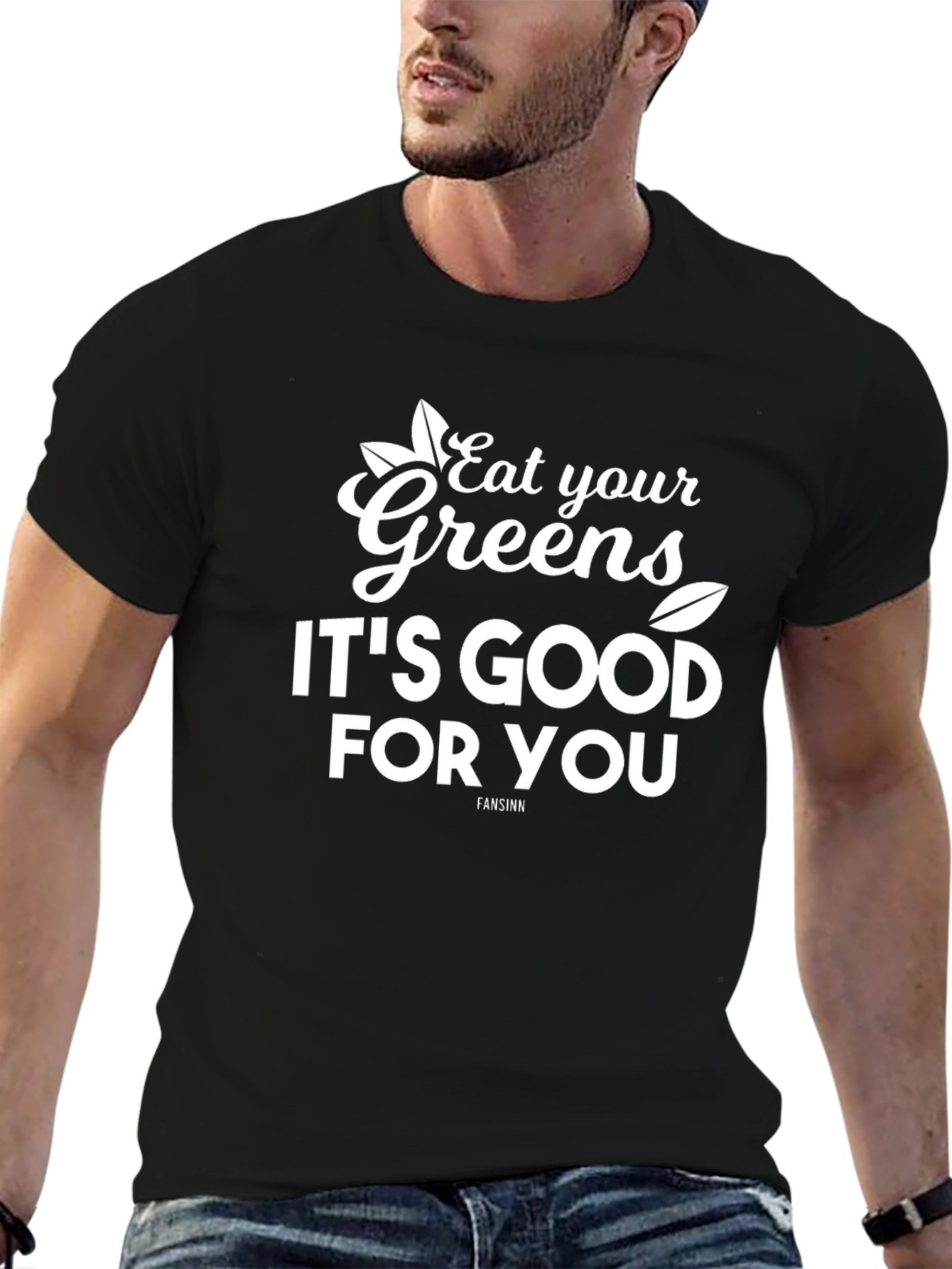 Eat Your Greens T-Shirt - Vegan Style