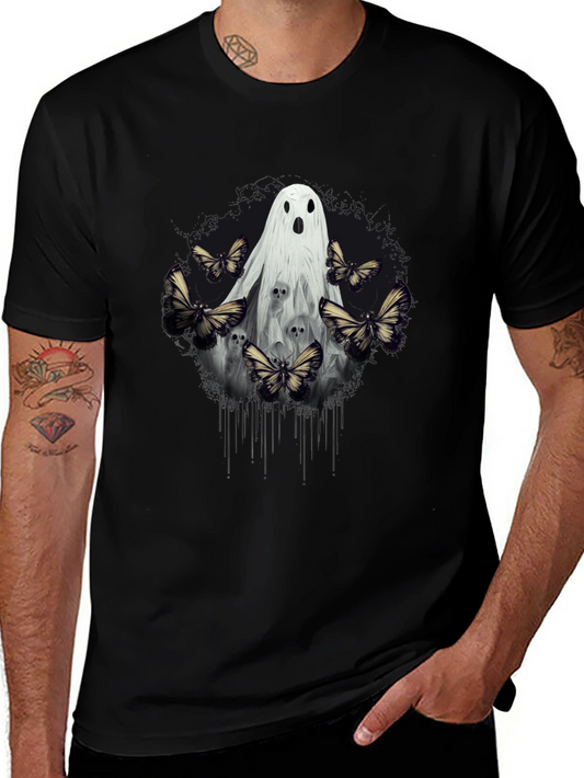 Ghost & Butterfly Graphic Tee