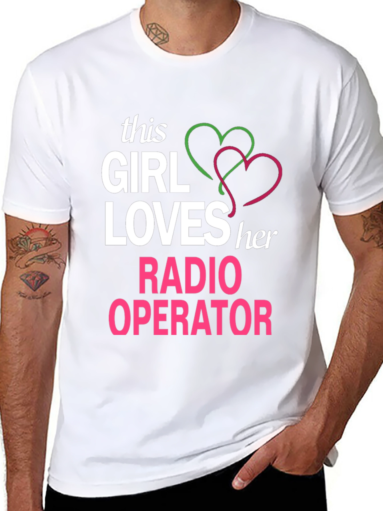 Girl Loves Radio Operator T-Shirt