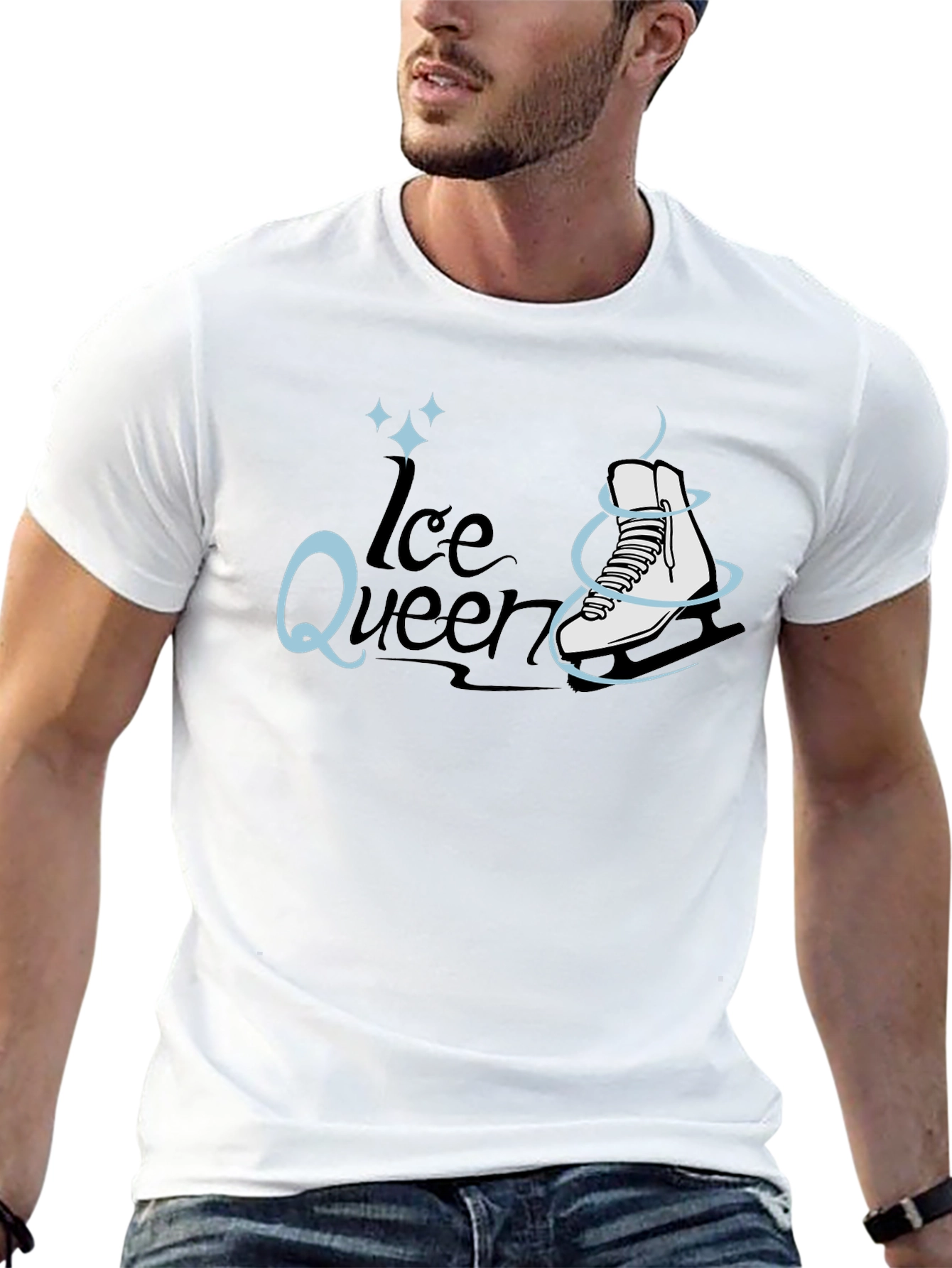 Ice Queen Graphic T-Shirt - Figure Skating Apparel
