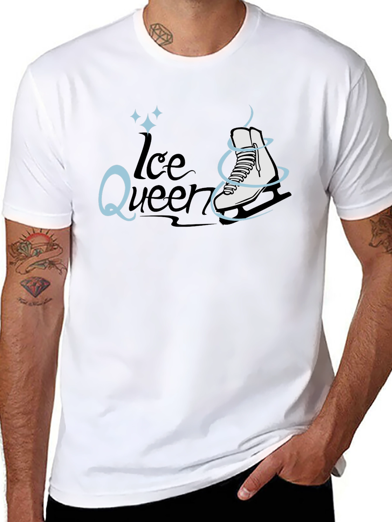 Ice Queen Graphic T-Shirt - Figure Skating Apparel