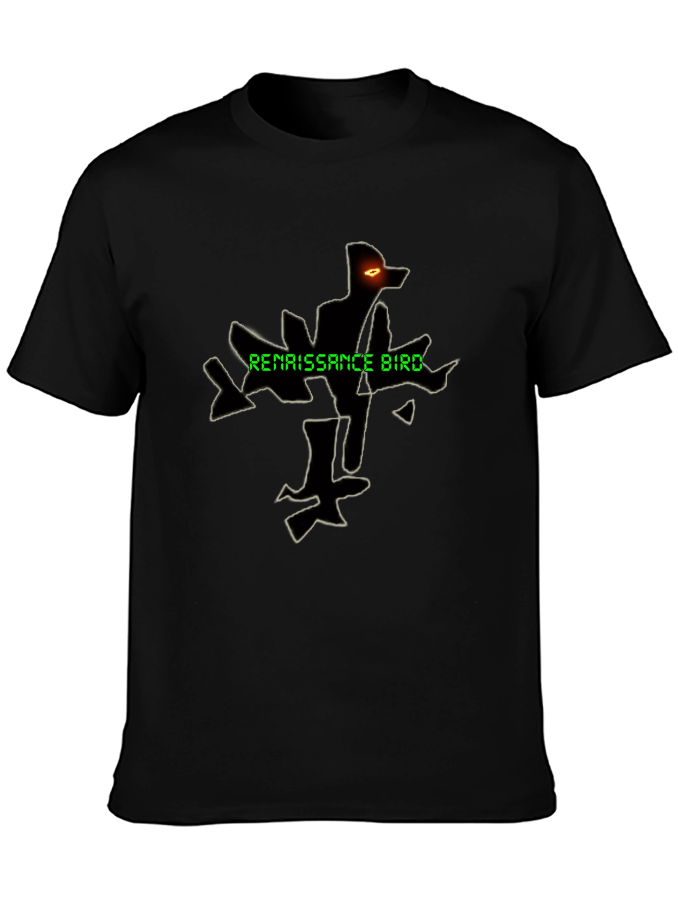 Renaissance Bird T-Shirt - Abstract Graphic Tee
