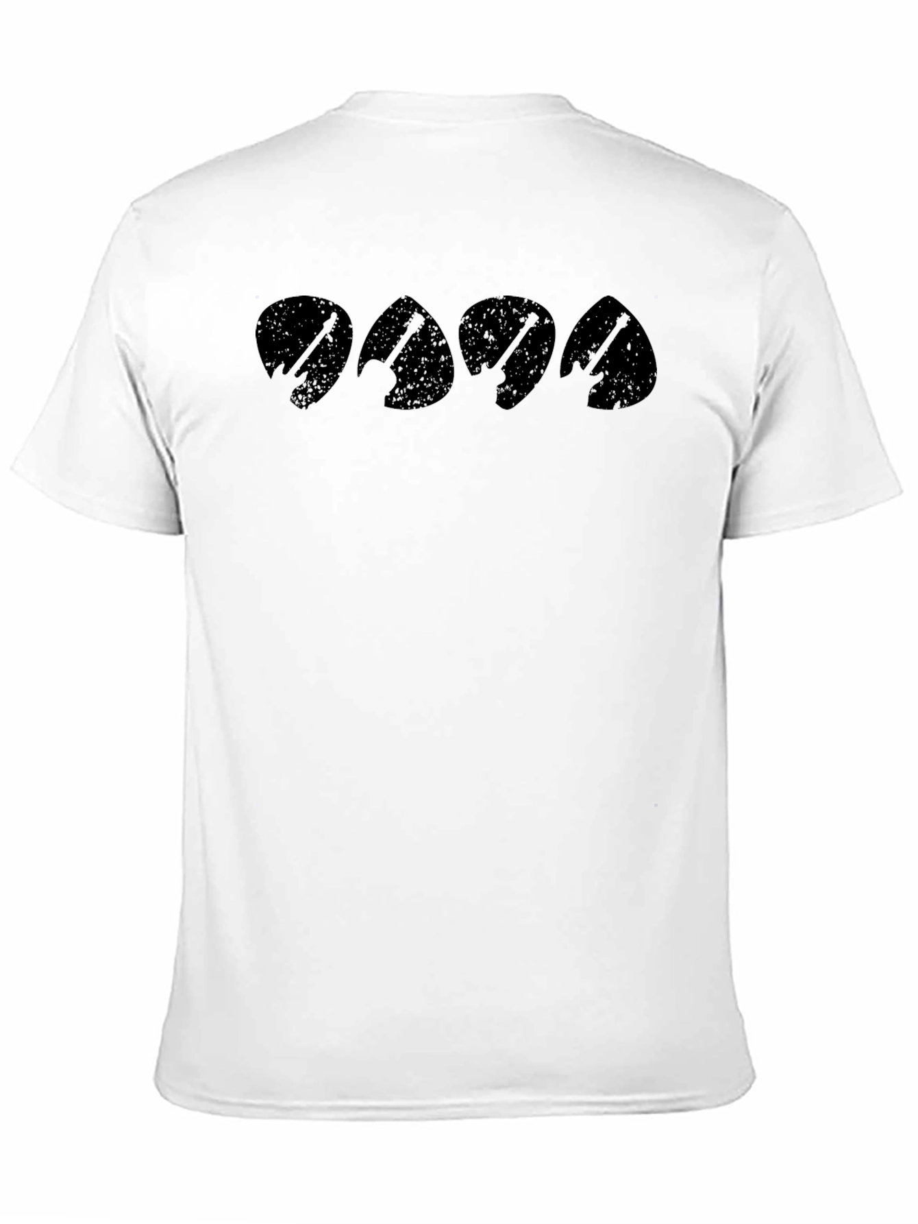 Guitar Pick Band Graphic Tee - Musician T-Shirt