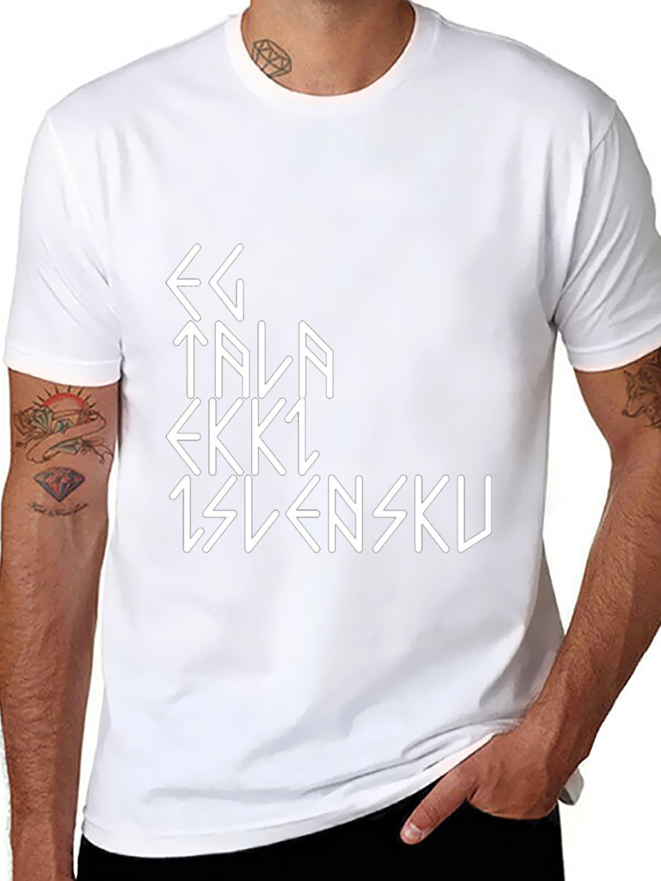 Eg tala ekki íslensku - Icelandic T-shirt