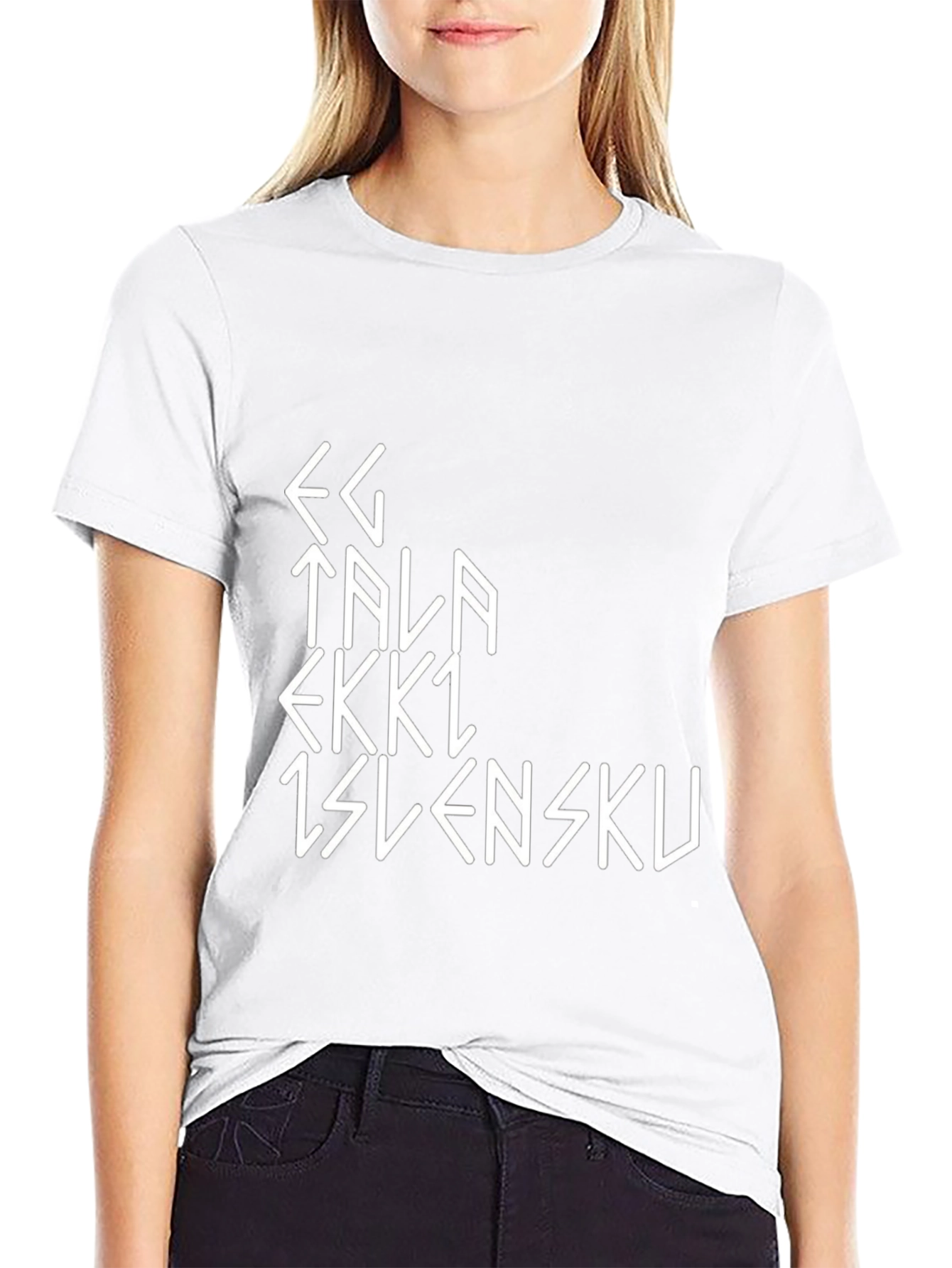 Eg tala ekki íslensku - Icelandic T-shirt