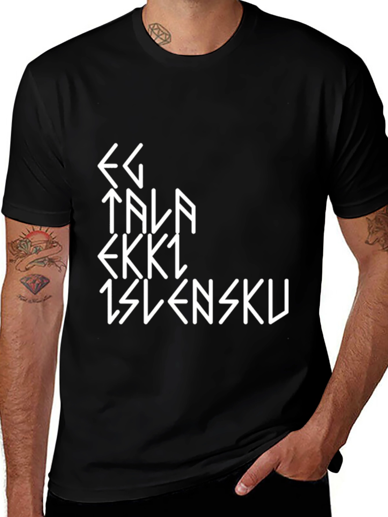 Eg tala ekki íslensku - Icelandic T-shirt