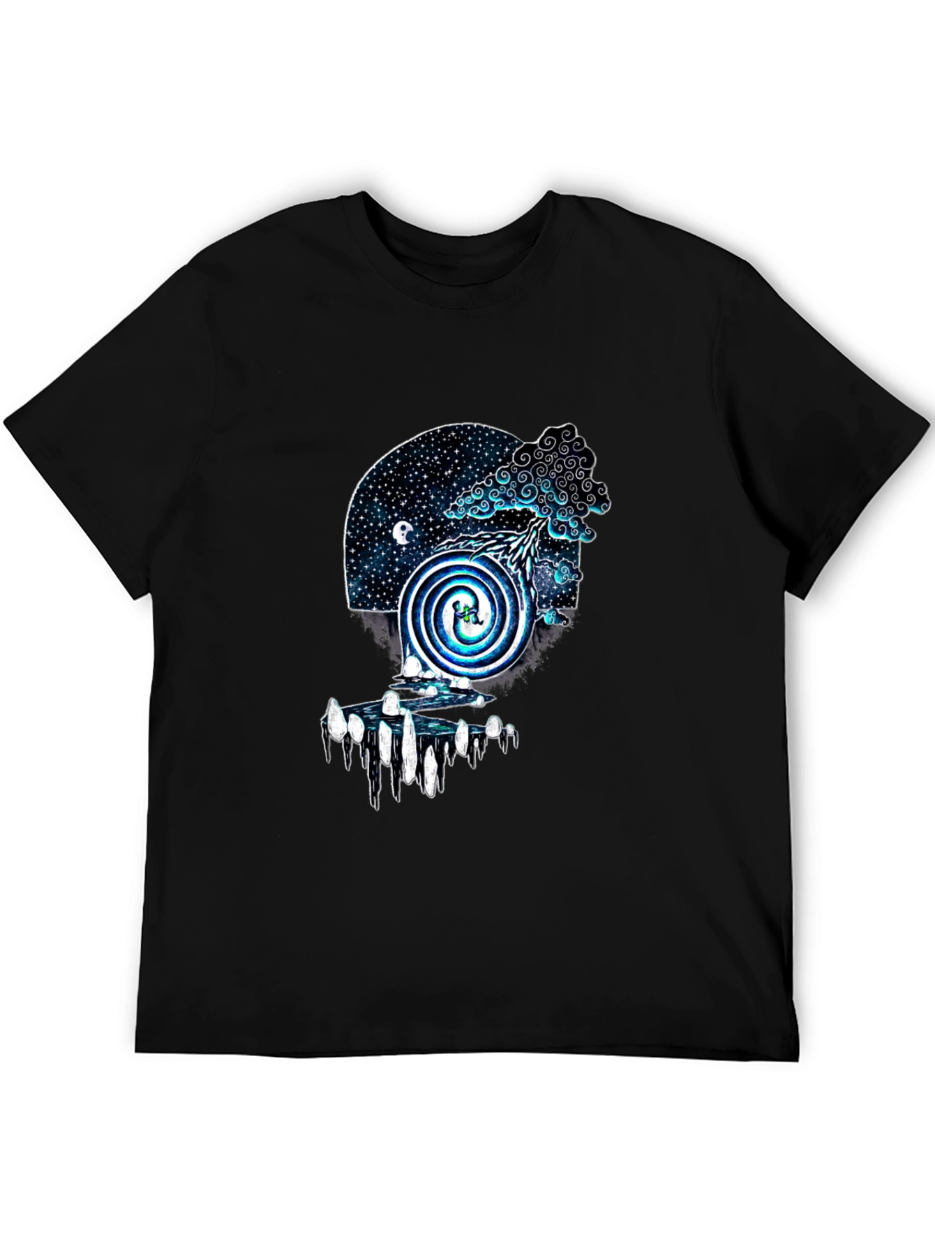 Cosmic Vortex T-Shirt - Surreal Graphic Tee